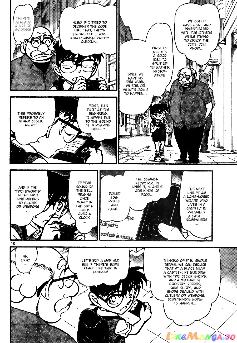 Detective Conan Chapter 744 - page 10