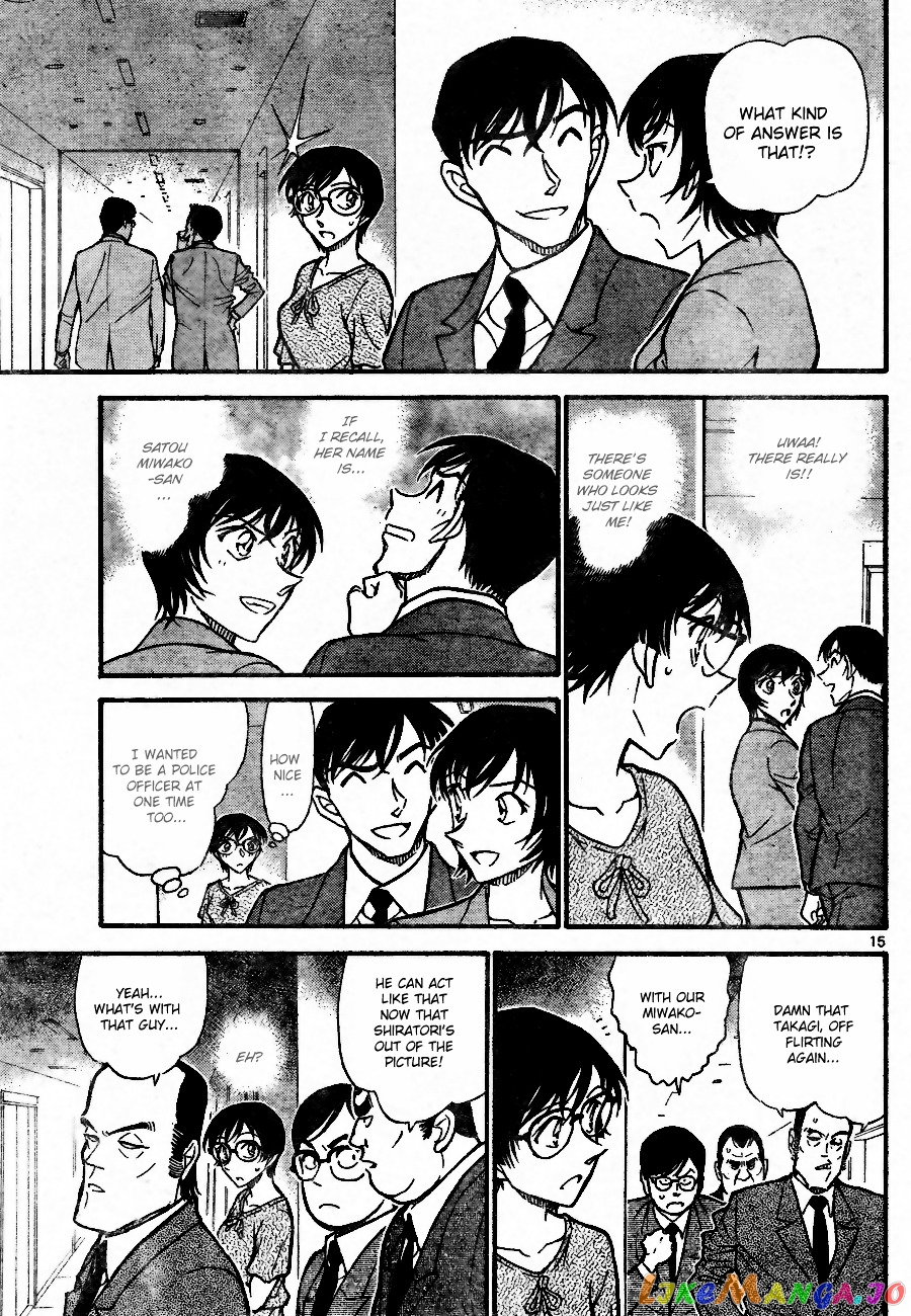 Detective Conan Chapter 706 - page 15