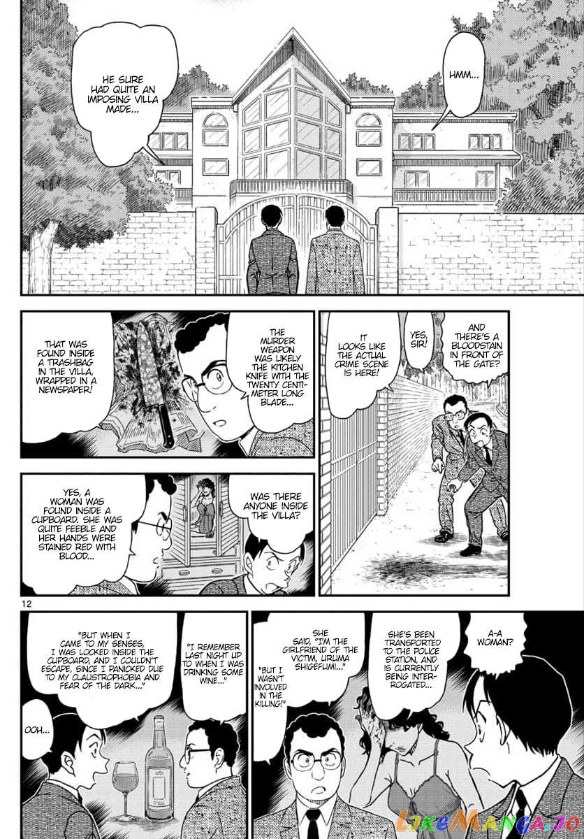 Detective Conan Chapter 1033 - page 12