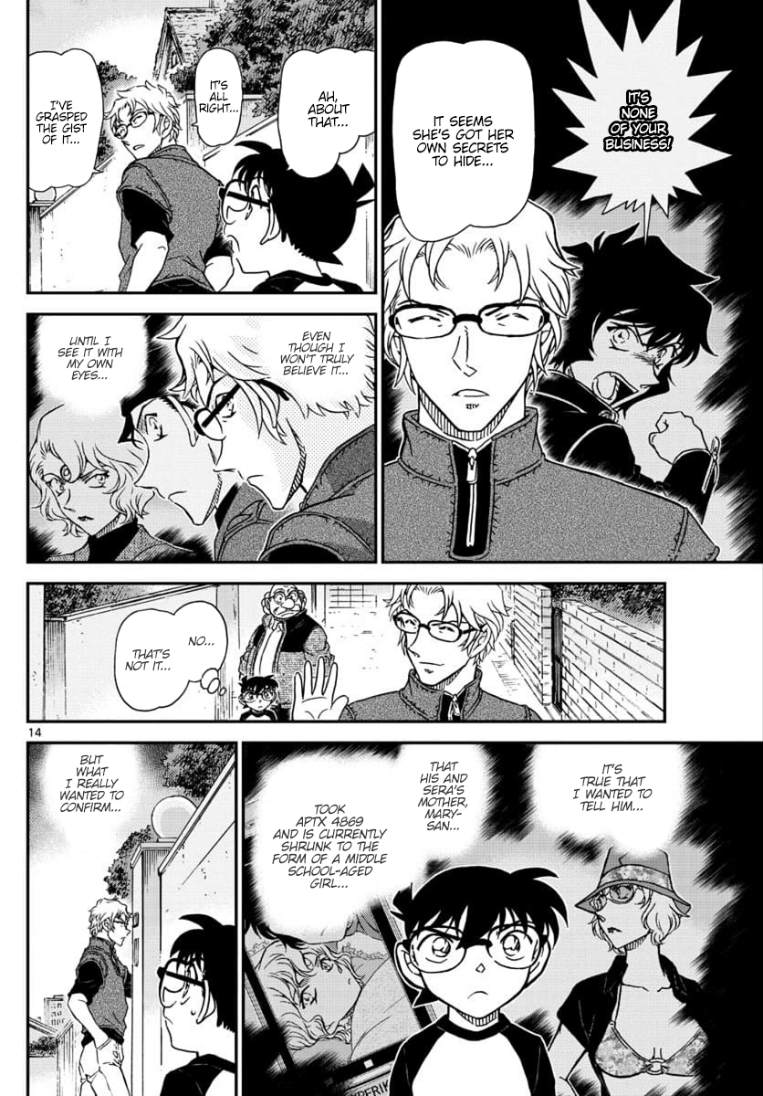 Detective Conan Chapter 1038 - page 14