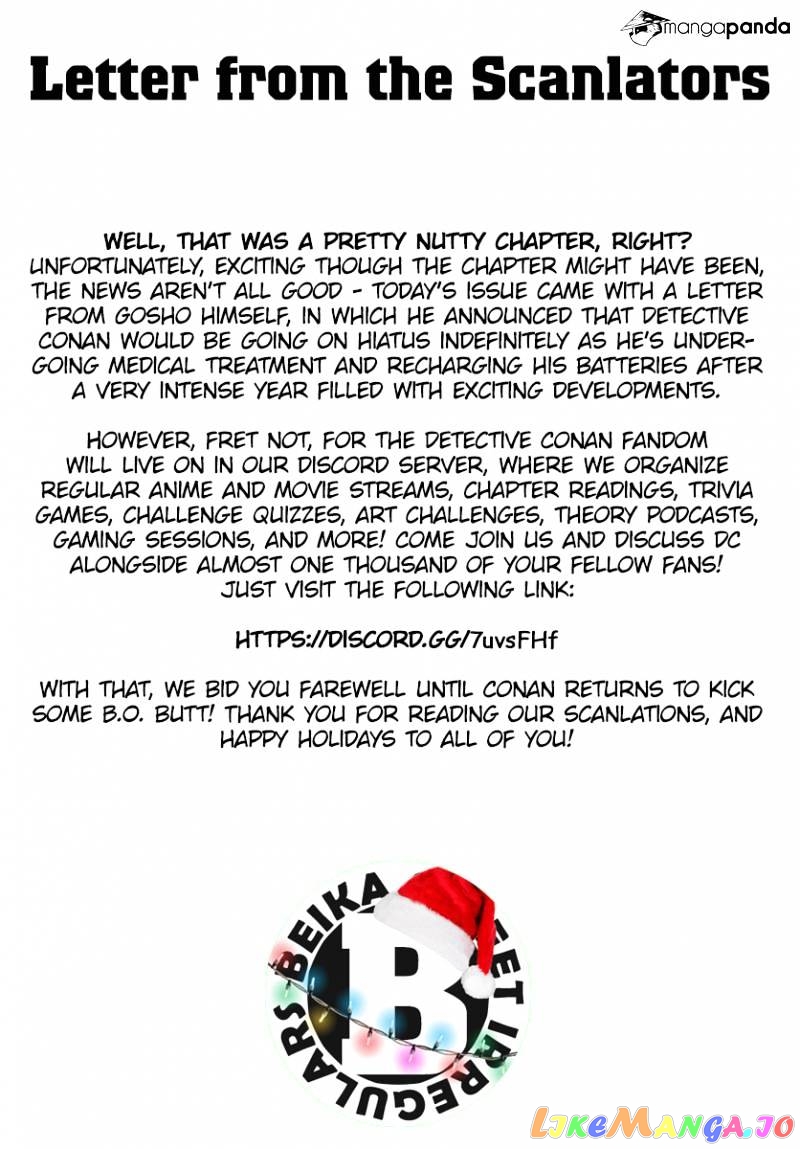 Detective Conan Chapter 1008 - page 19