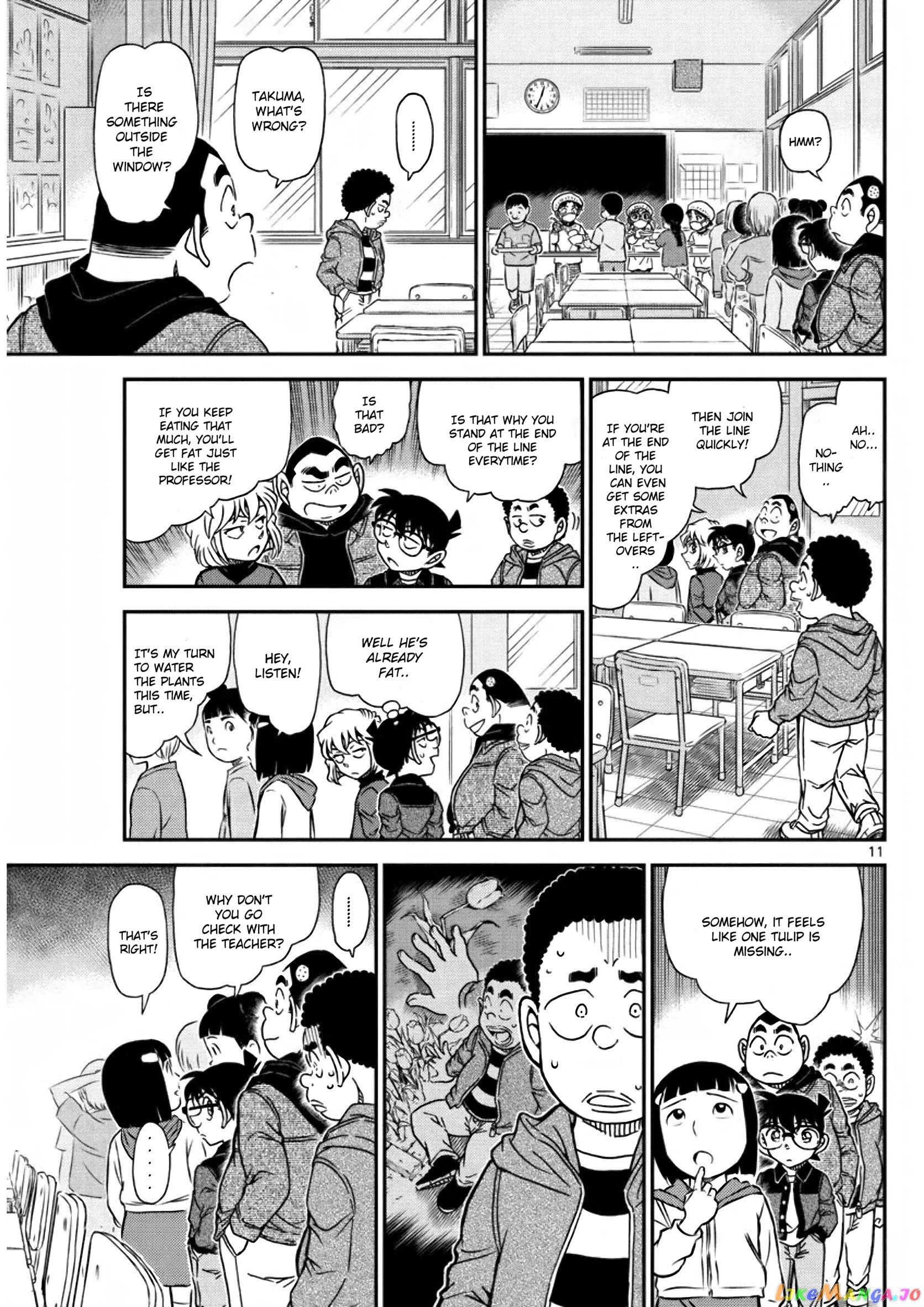 Detective Conan Chapter 1110 - page 11