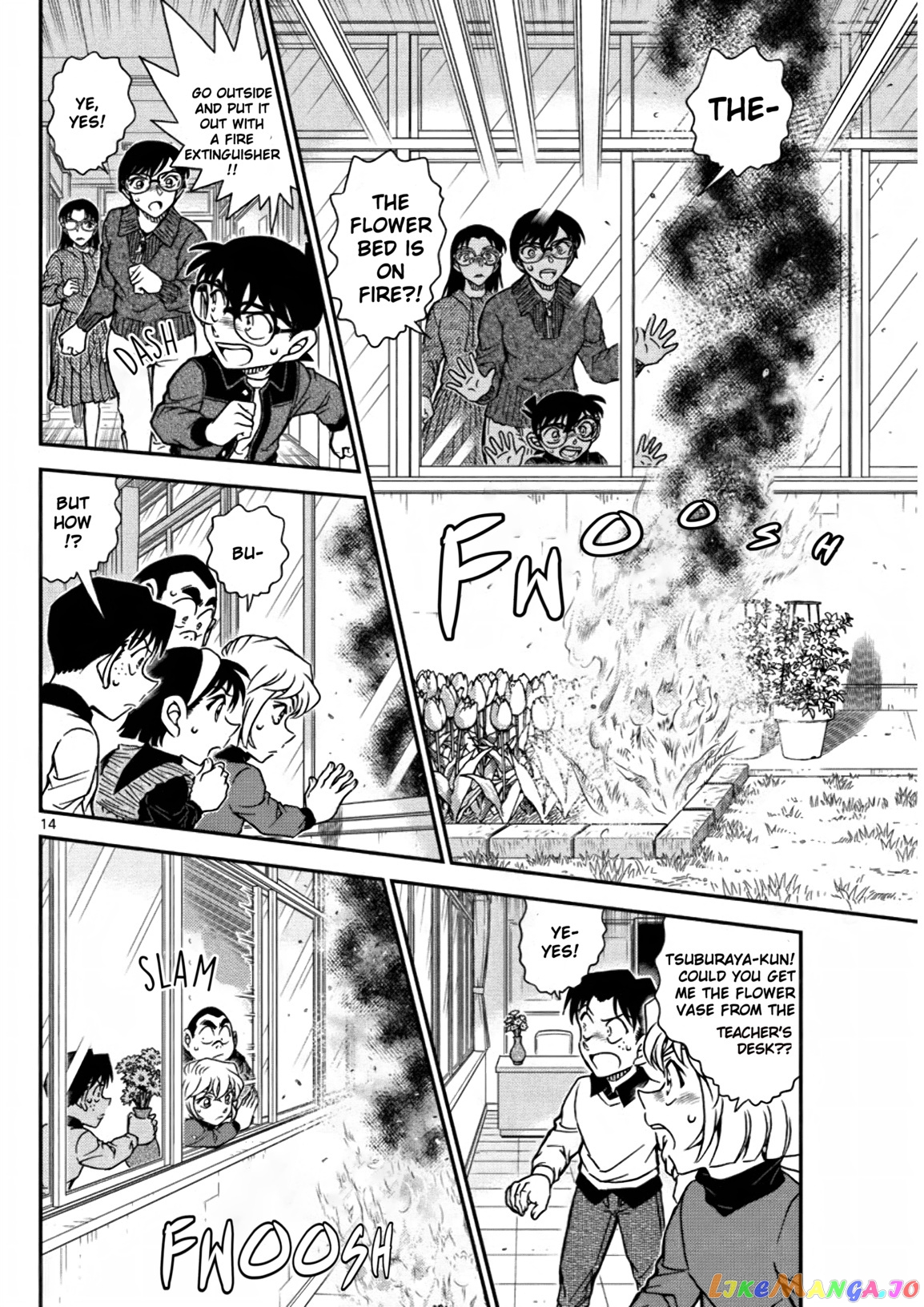 Detective Conan Chapter 1110 - page 14