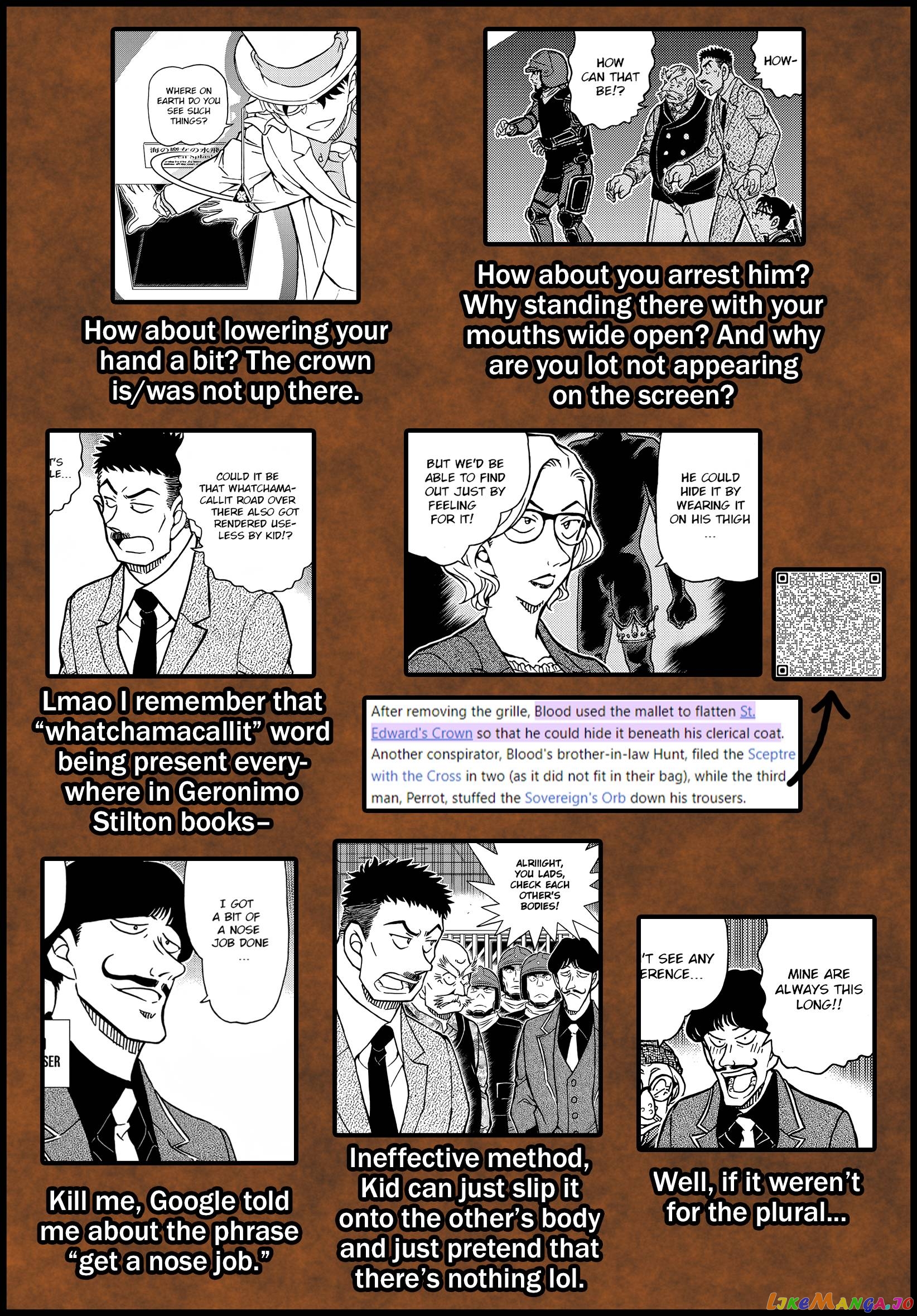 Detective Conan Chapter 1101 - page 17