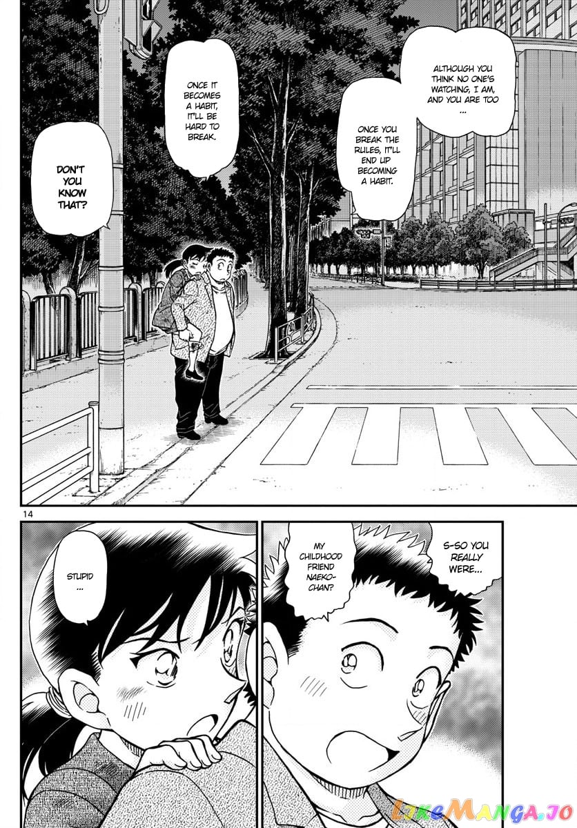 Detective Conan Chapter 1017 - page 14