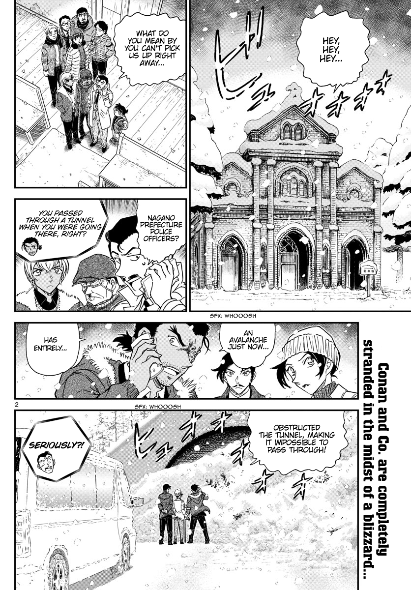 Detective Conan Chapter 1028 - page 3