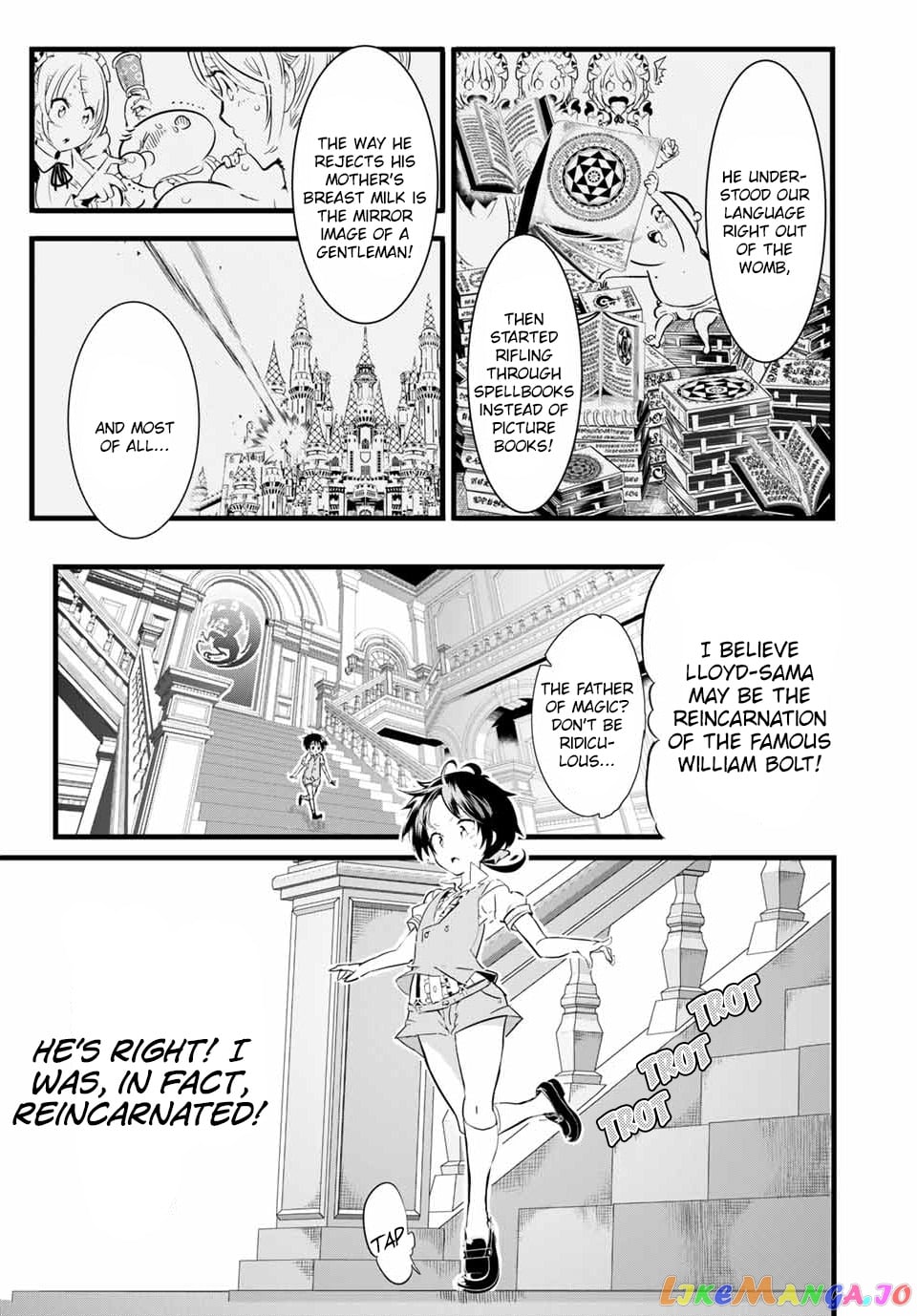 Tensei Shitara Dai Nana Ouji Dattanode, Kimamani Majutsu O Kiwamemasu chapter 1 - page 13