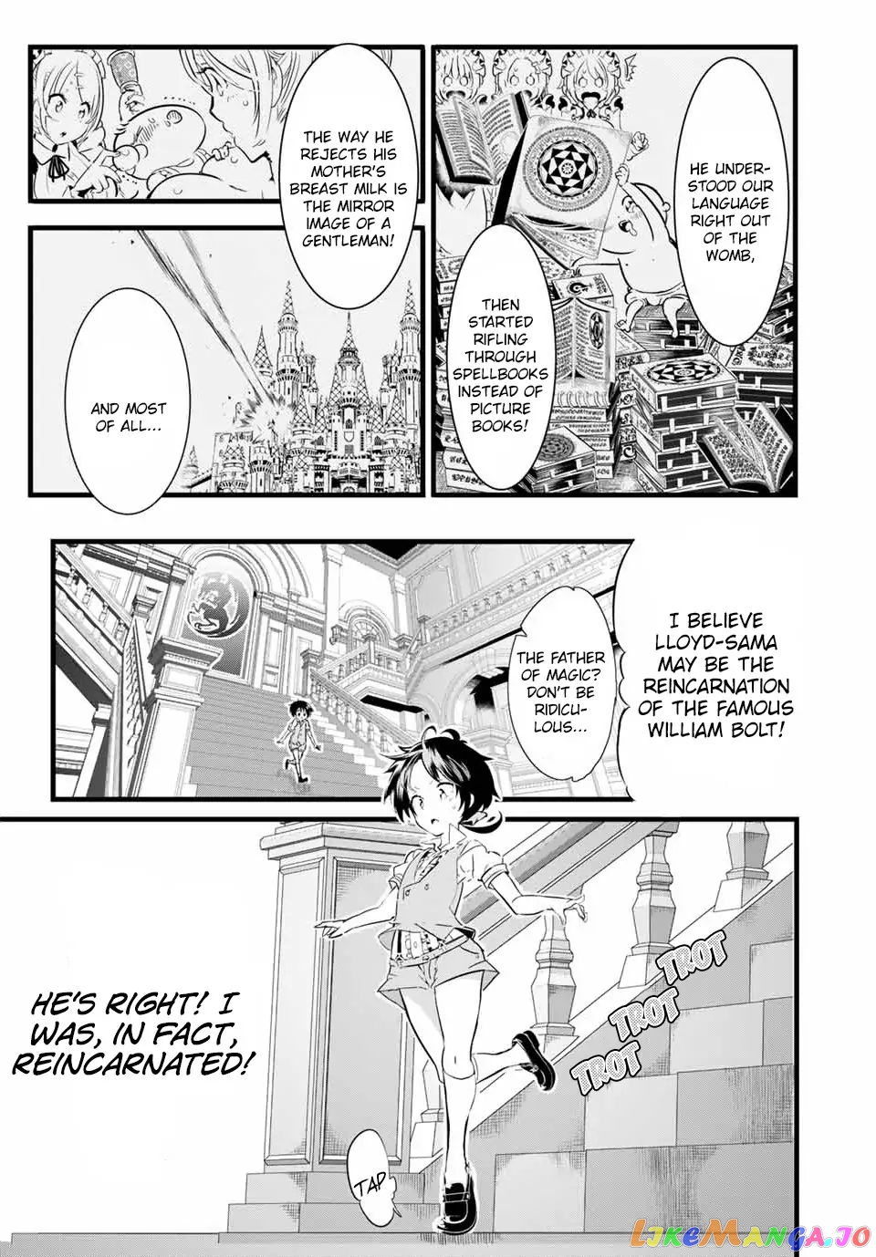 Tensei Shitara Dai Nana Ouji Dattanode, Kimamani Majutsu O Kiwamemasu chapter 1.1 - page 13