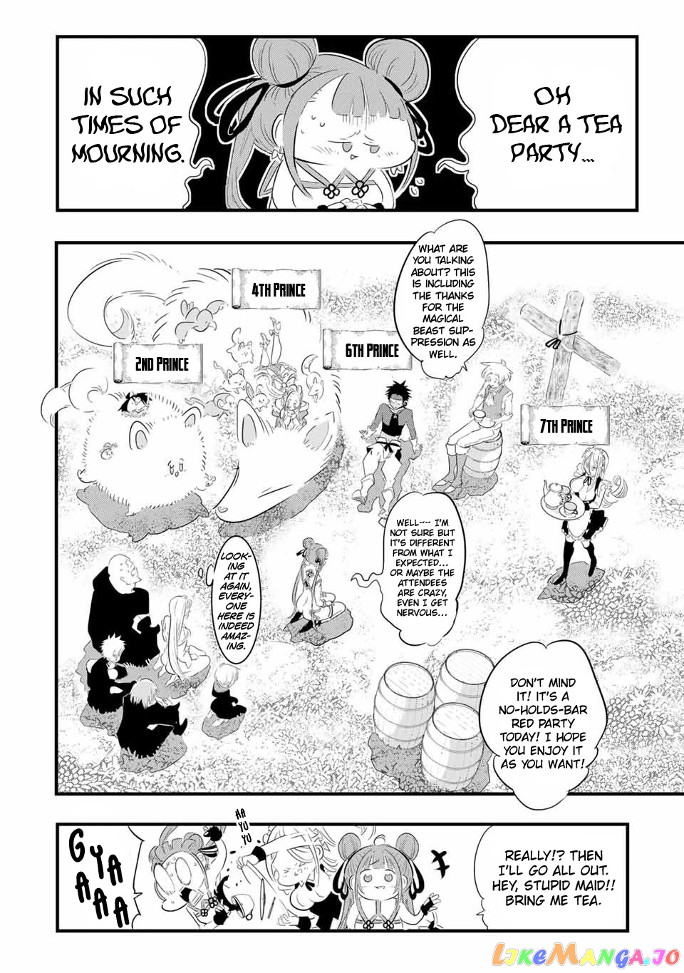Tensei Shitara Dai Nana Ouji Dattanode, Kimamani Majutsu O Kiwamemasu chapter 41 - page 11
