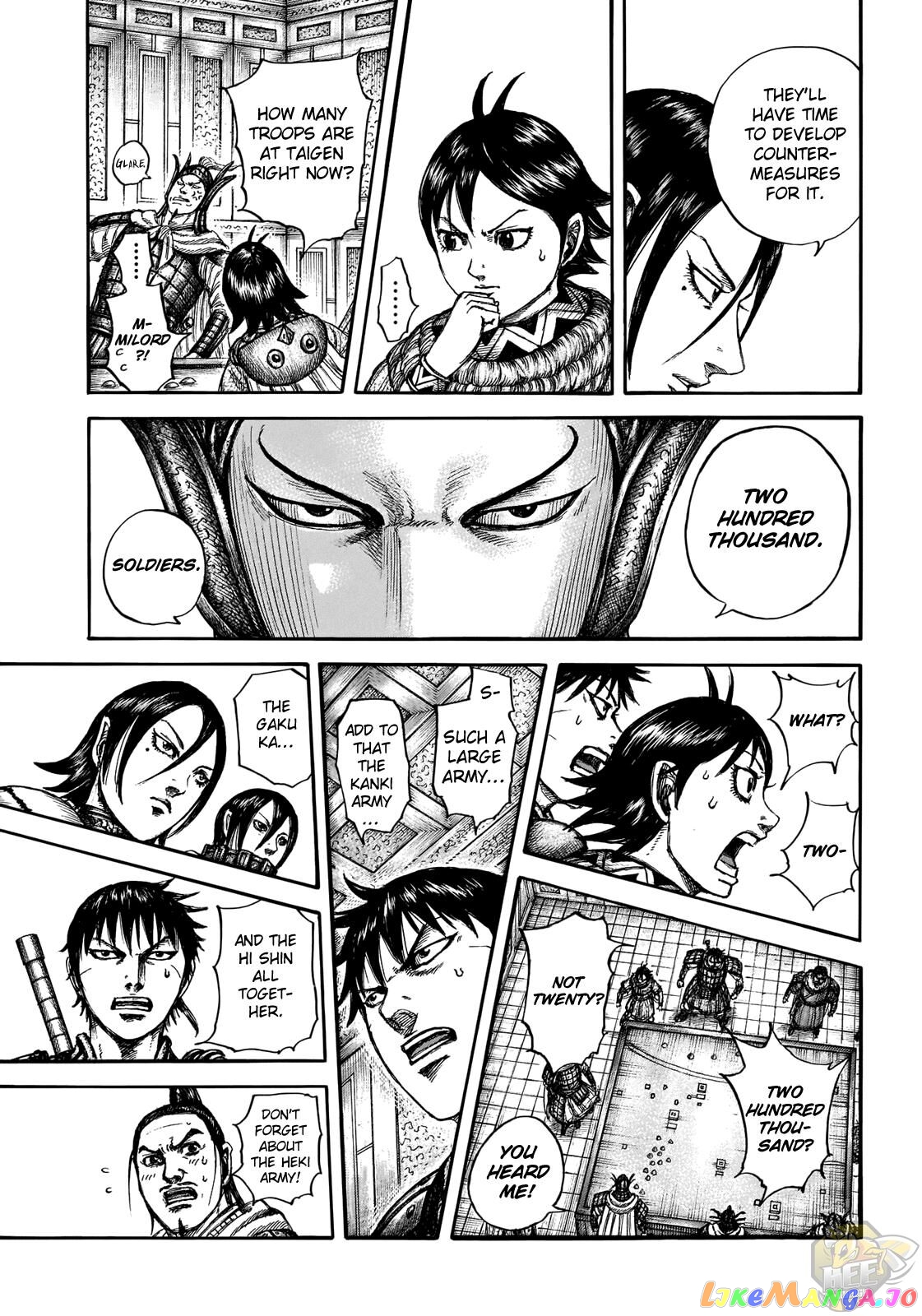 Kingdom - Manga Chapter 709 - page 8
