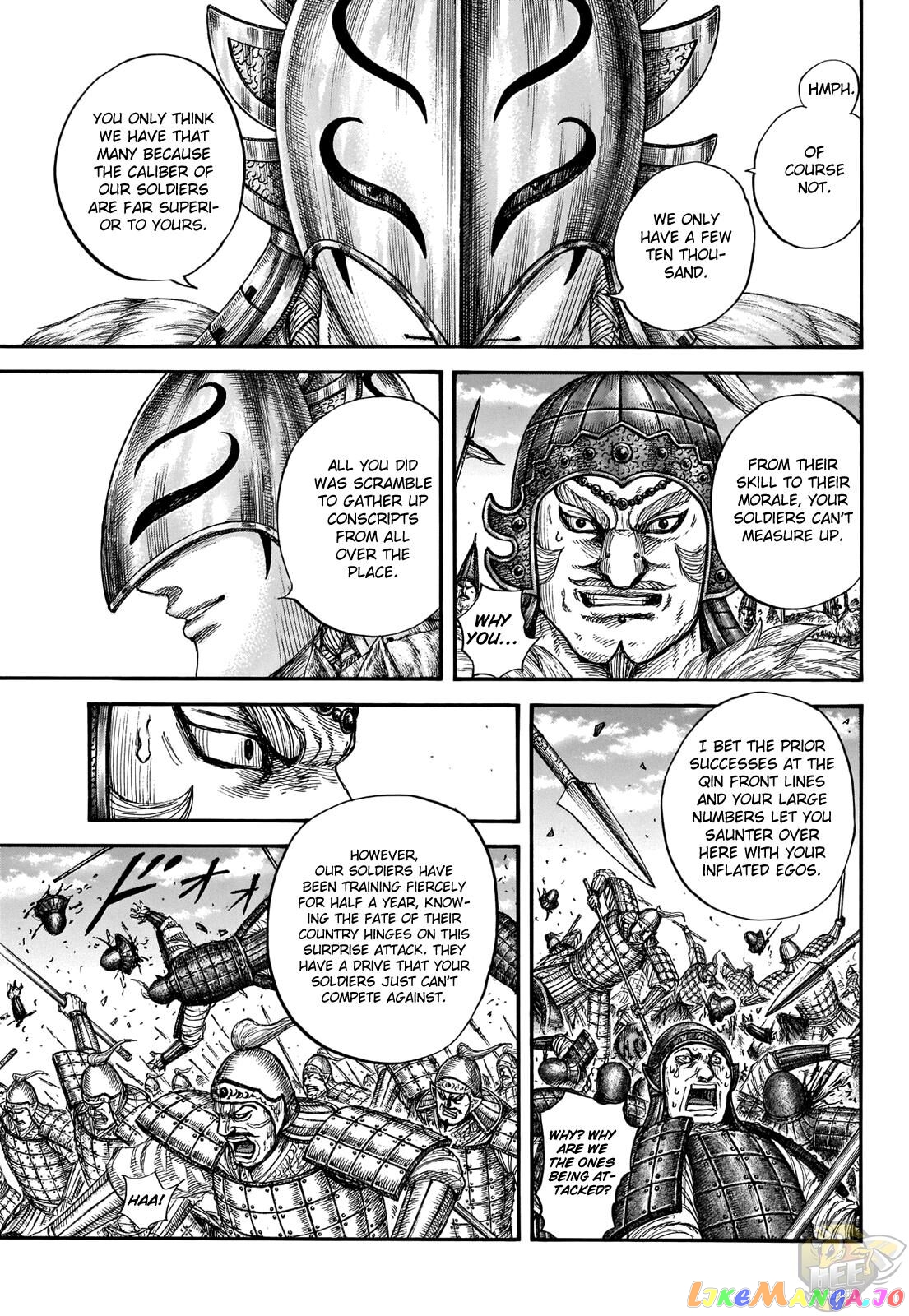 Kingdom - Manga Chapter 710 - page 14