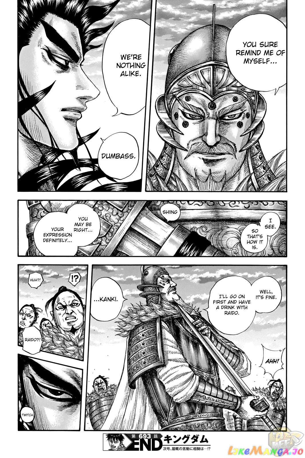 Kingdom - Manga Chapter 693 - page 18