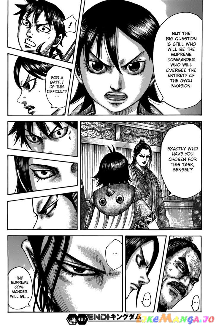 Kingdom - Manga Chapter 497 - page 18