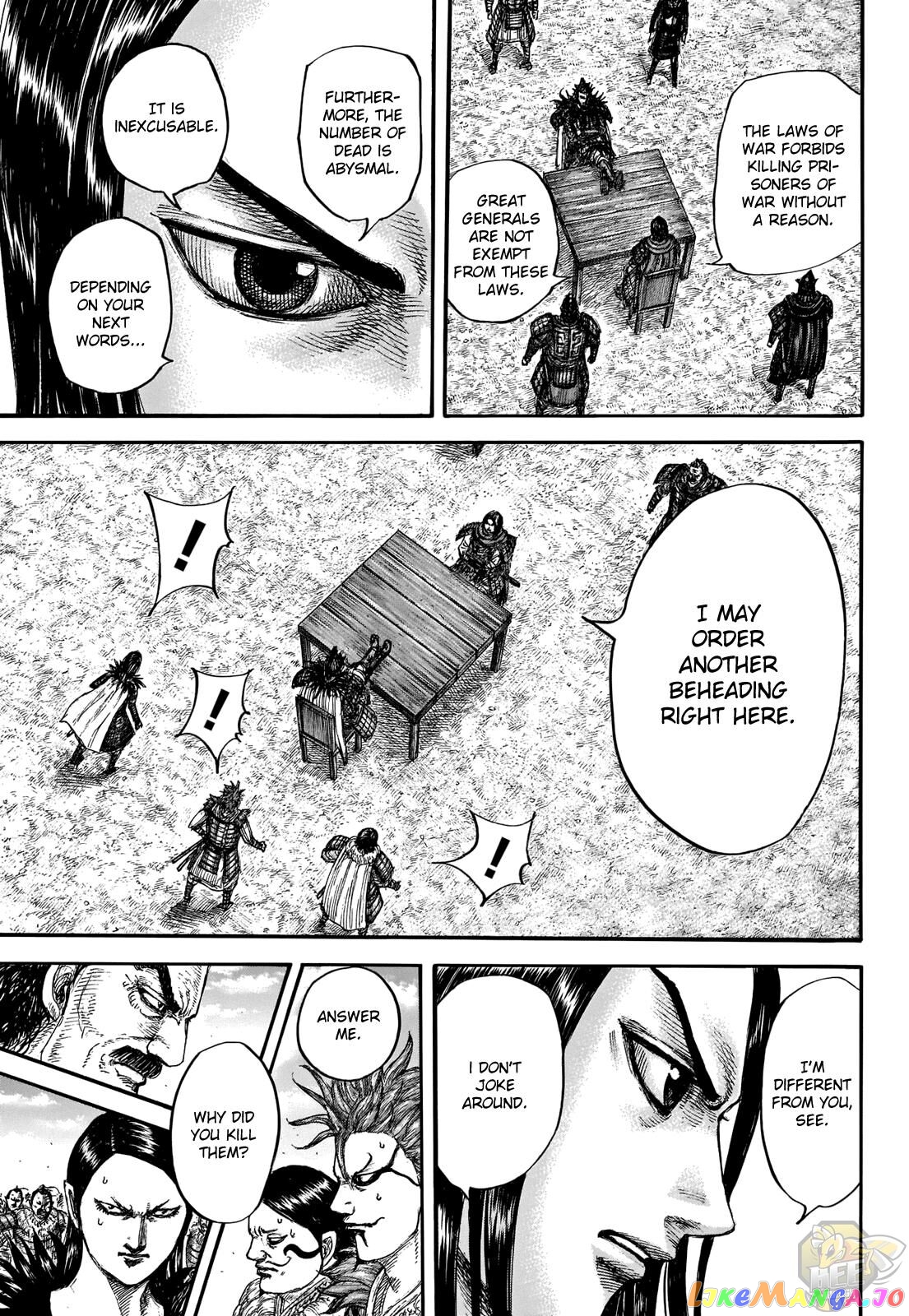 Kingdom - Manga Chapter 698 - page 10