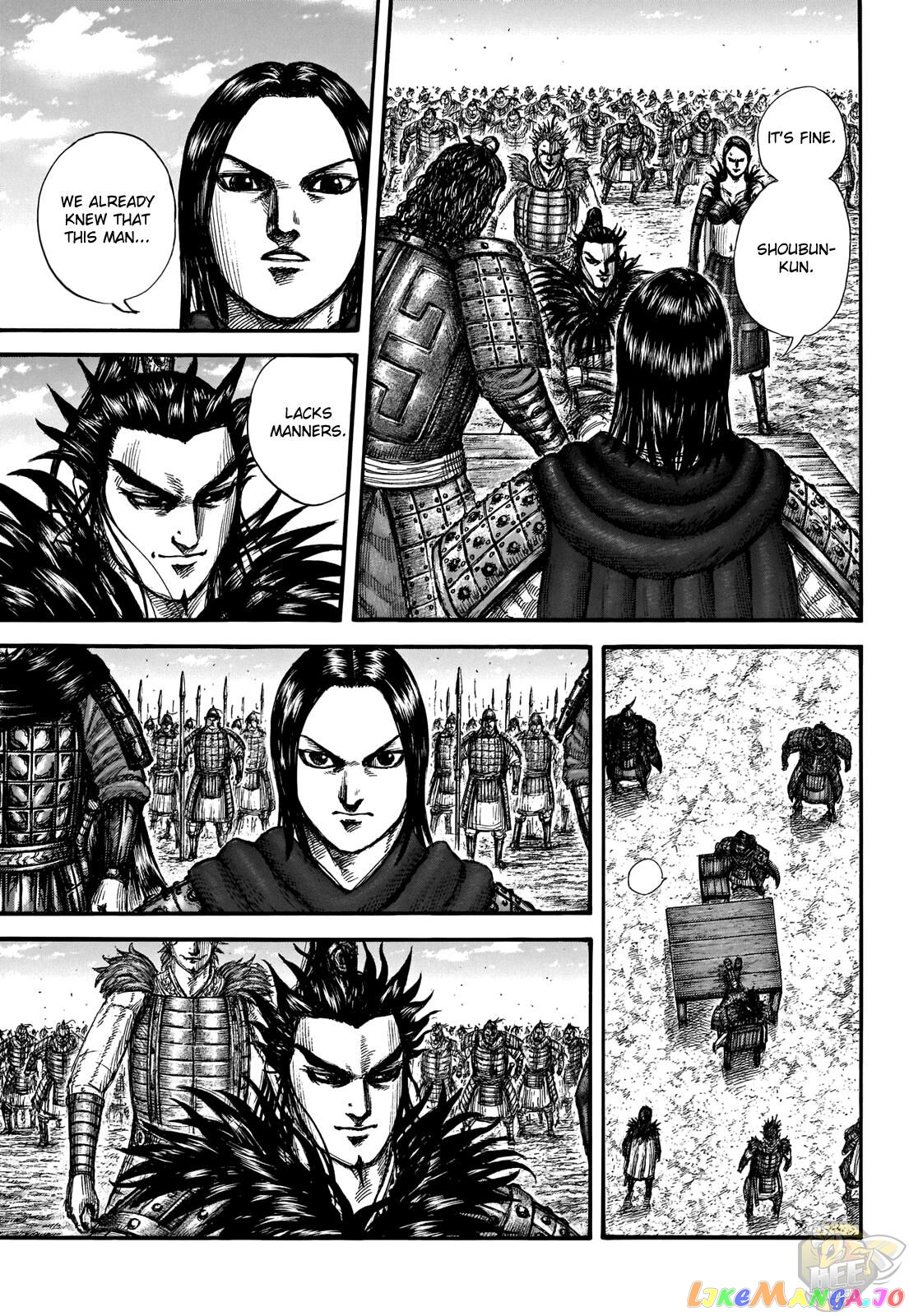 Kingdom - Manga Chapter 698 - page 8