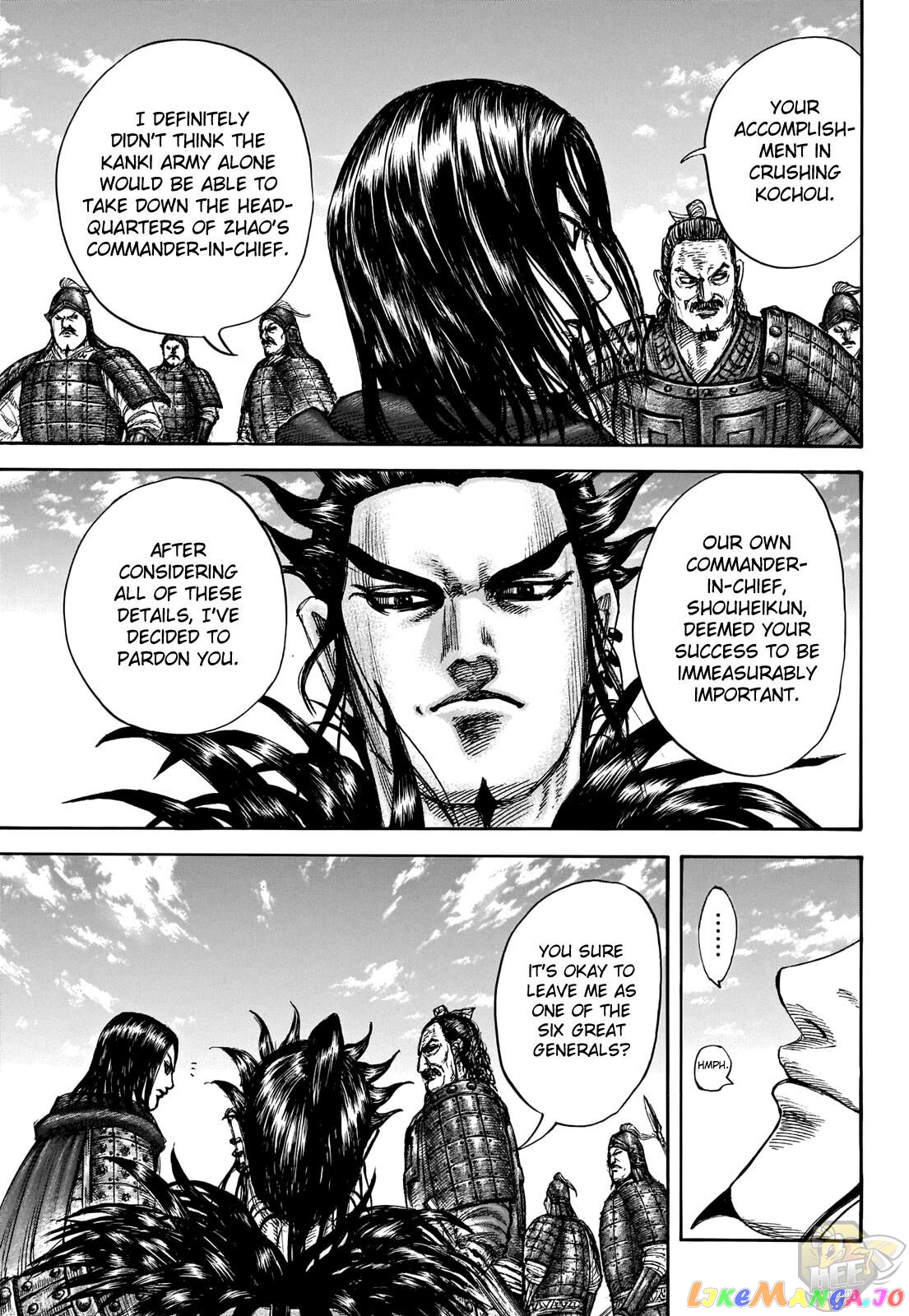 Kingdom - Manga Chapter 699 - page 15