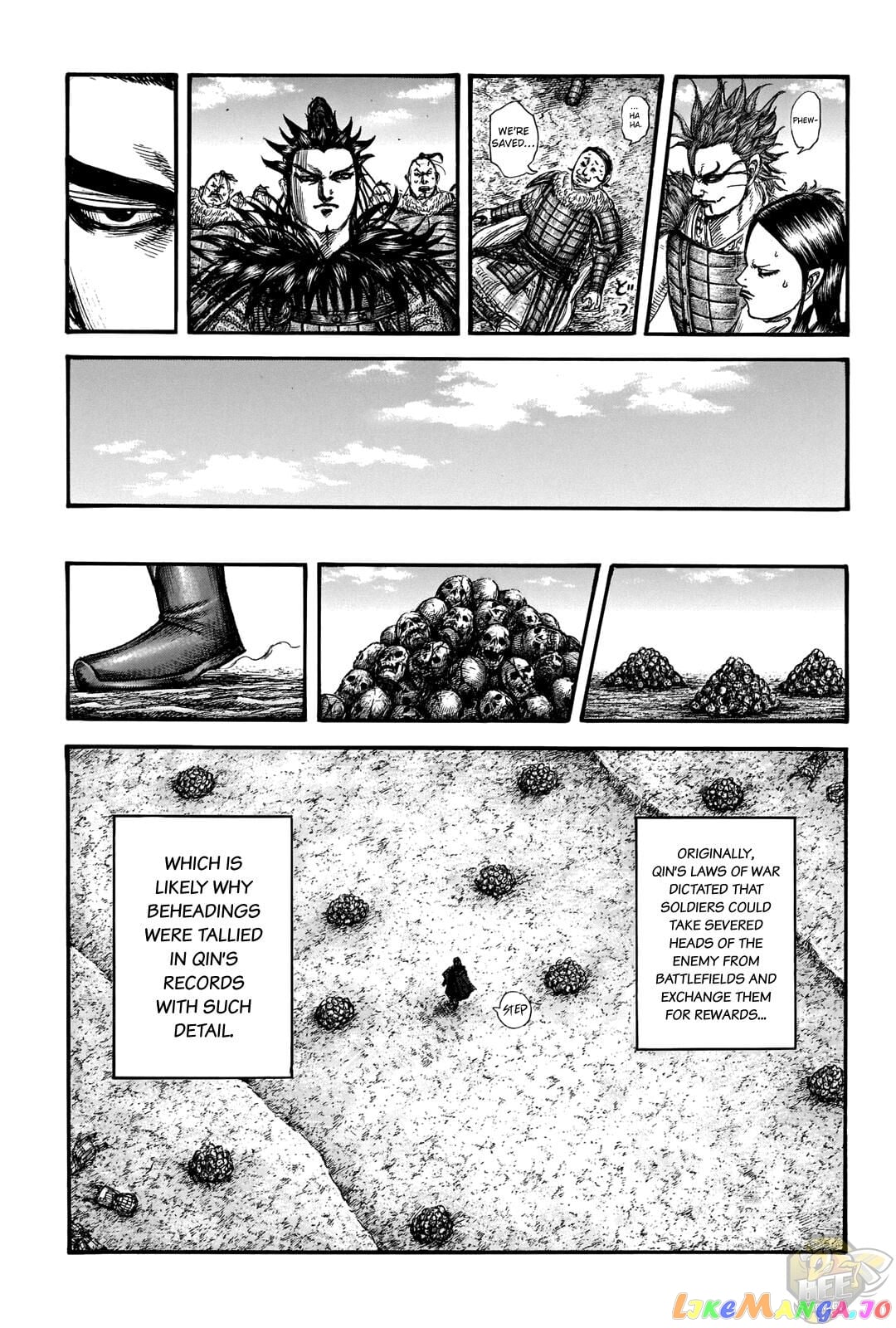 Kingdom - Manga Chapter 699 - page 17