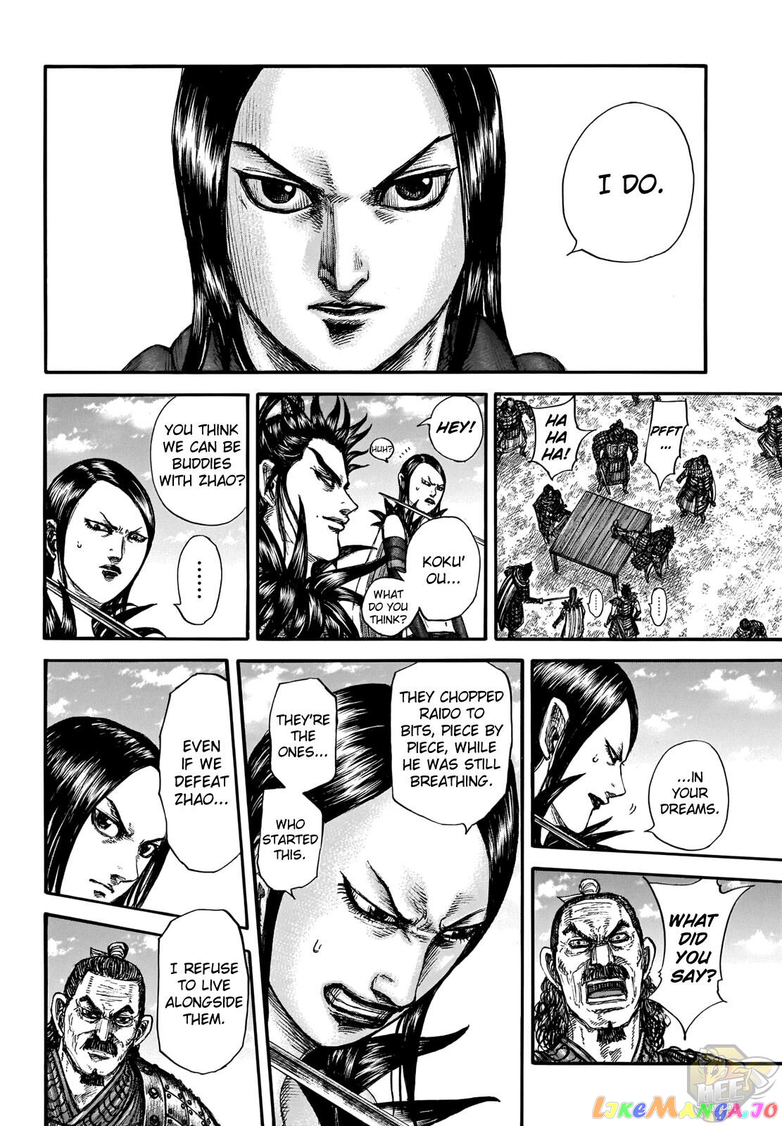 Kingdom - Manga Chapter 699 - page 8