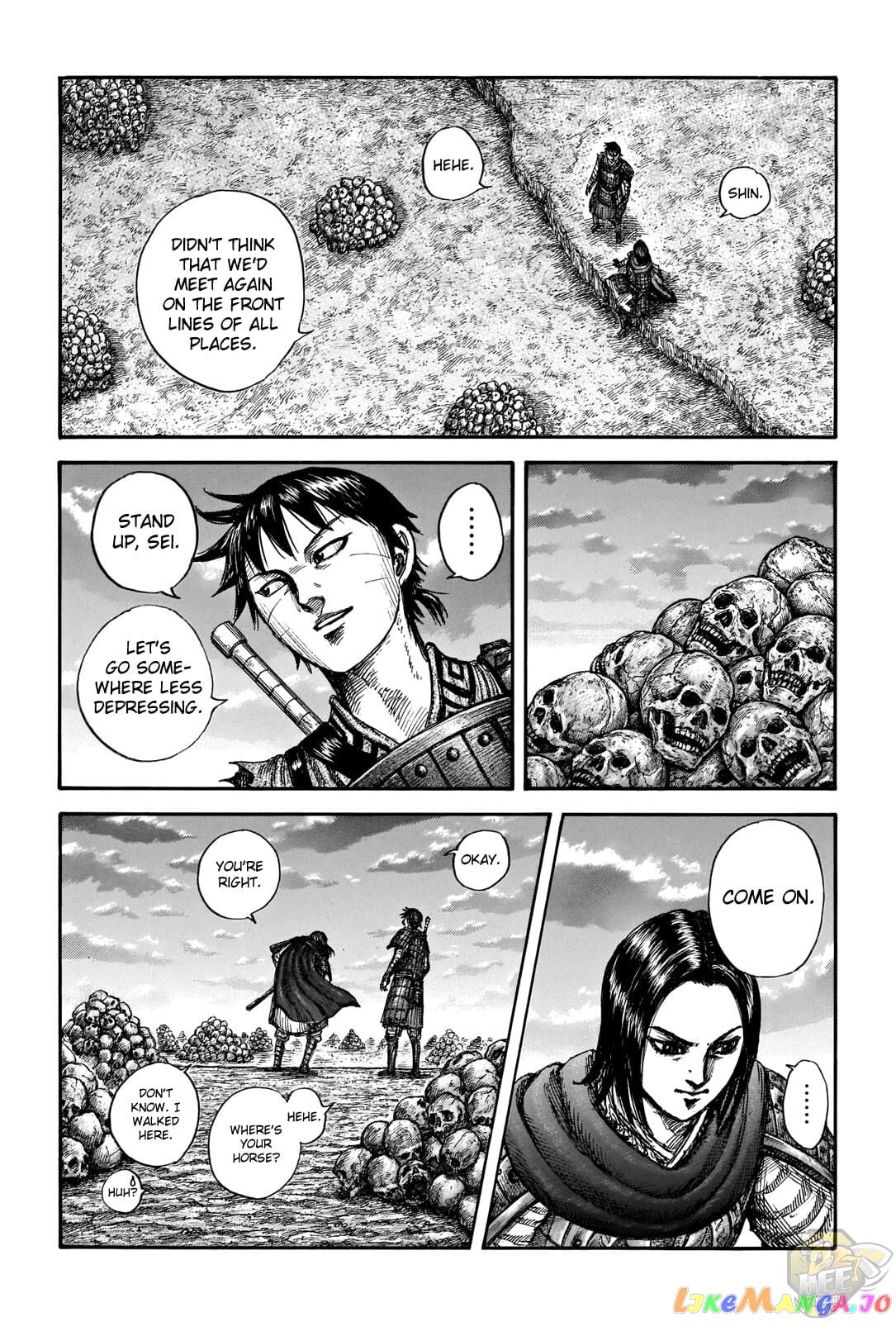 Kingdom - Manga Chapter 700 - page 2