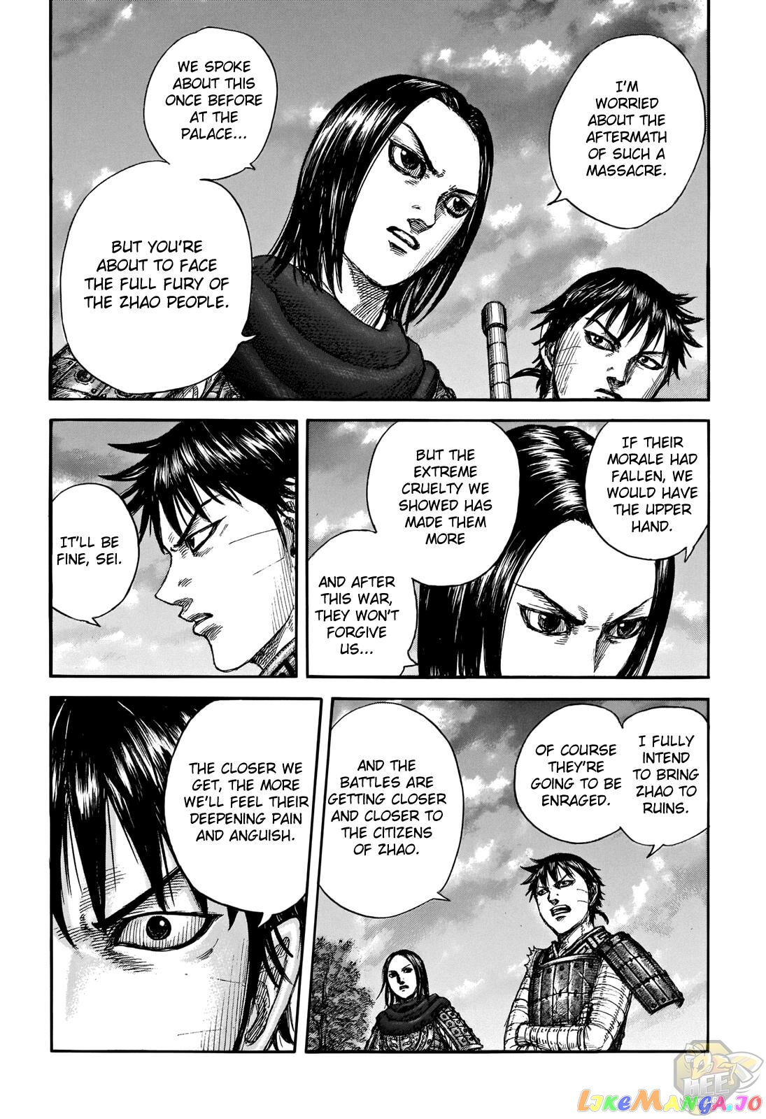 Kingdom - Manga Chapter 700 - page 7
