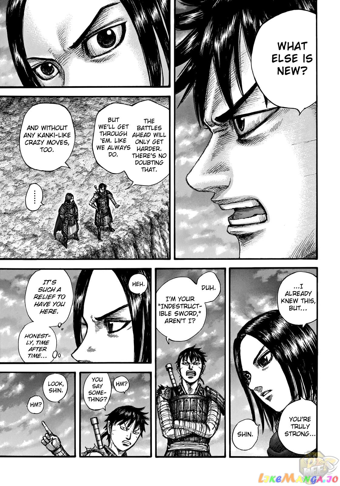 Kingdom - Manga Chapter 700 - page 8