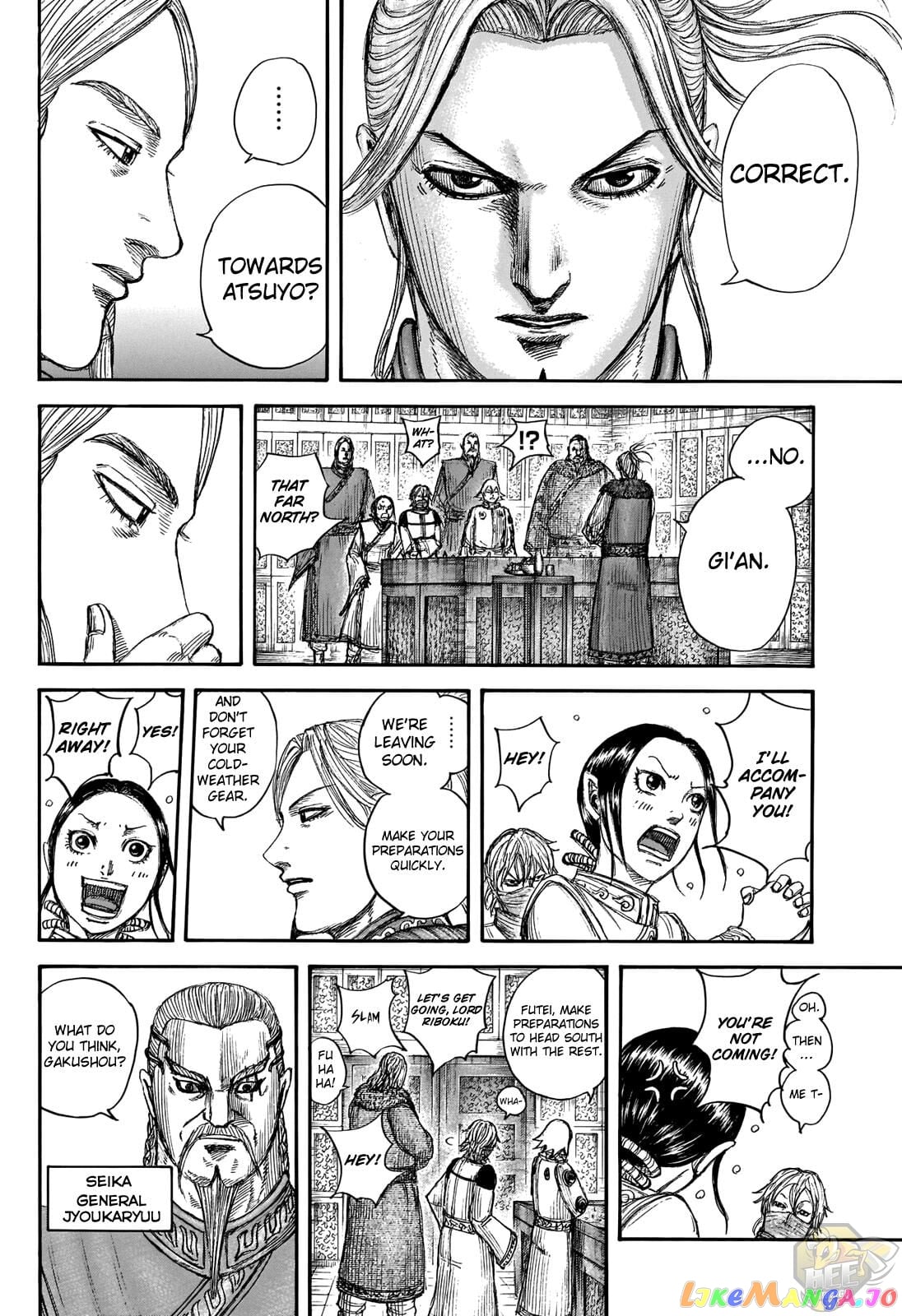 Kingdom - Manga Chapter 702 - page 4