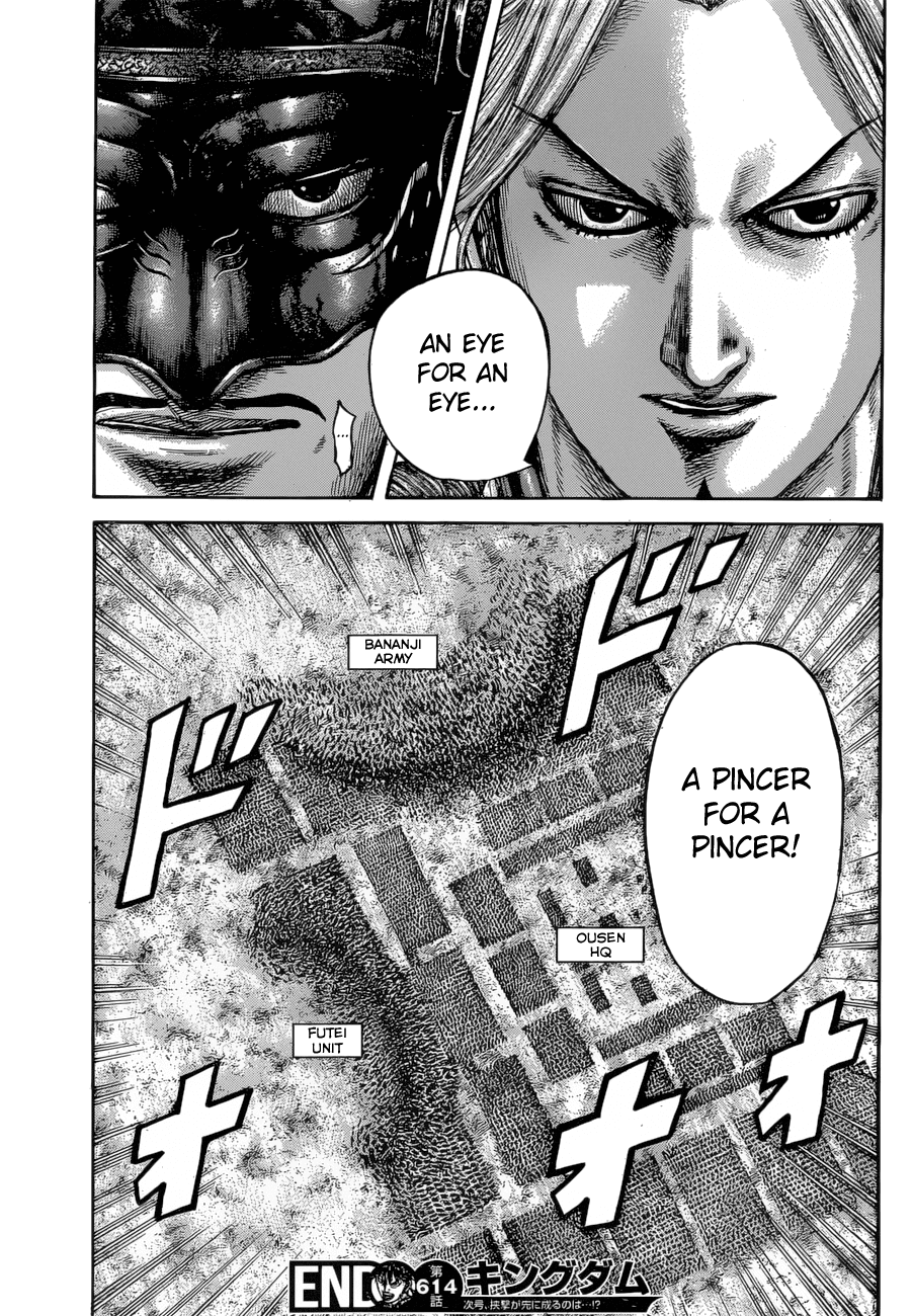 Kingdom - Manga Chapter 614 - page 20