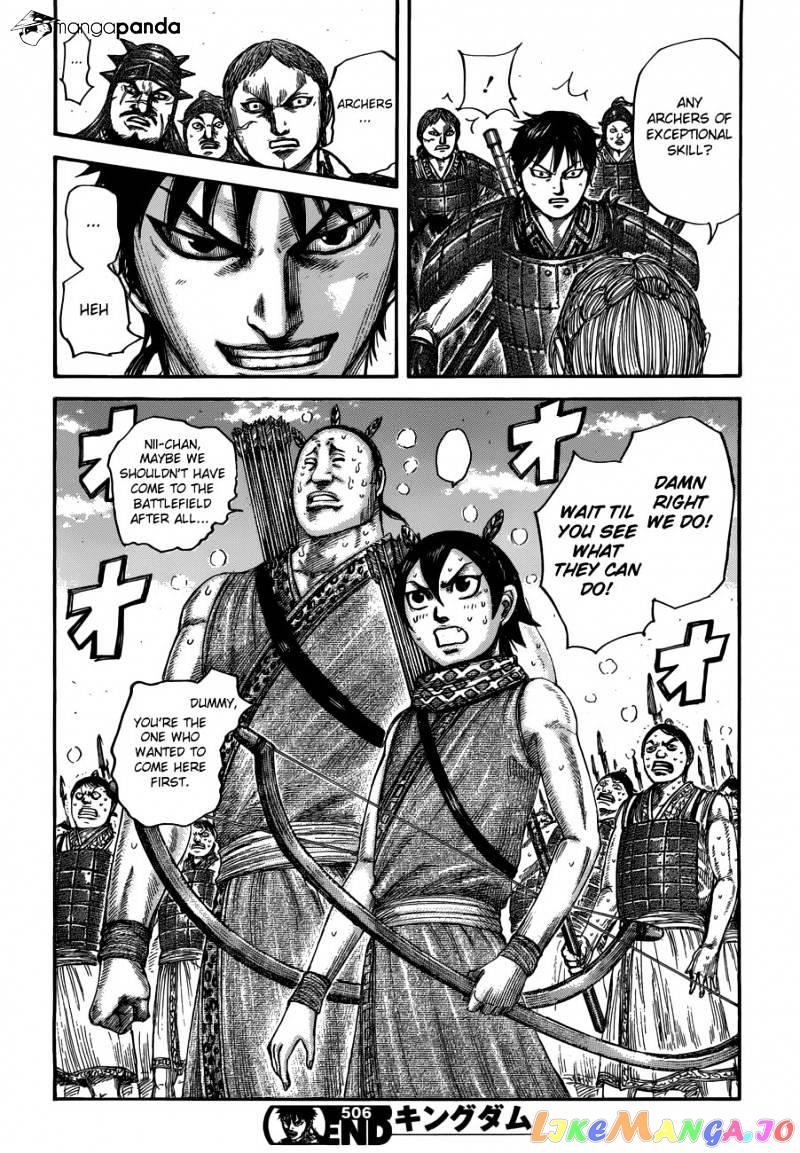 Kingdom - Manga Chapter 506 - page 18