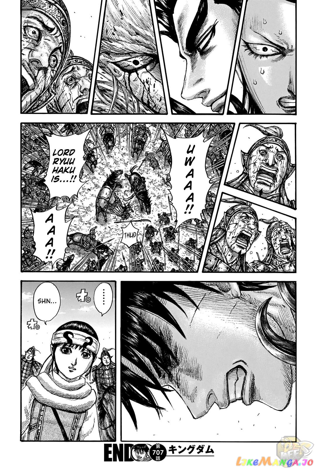 Kingdom - Manga Chapter 707 - page 21