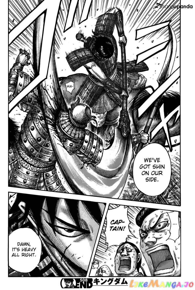 Kingdom - Manga Chapter 508 - page 18