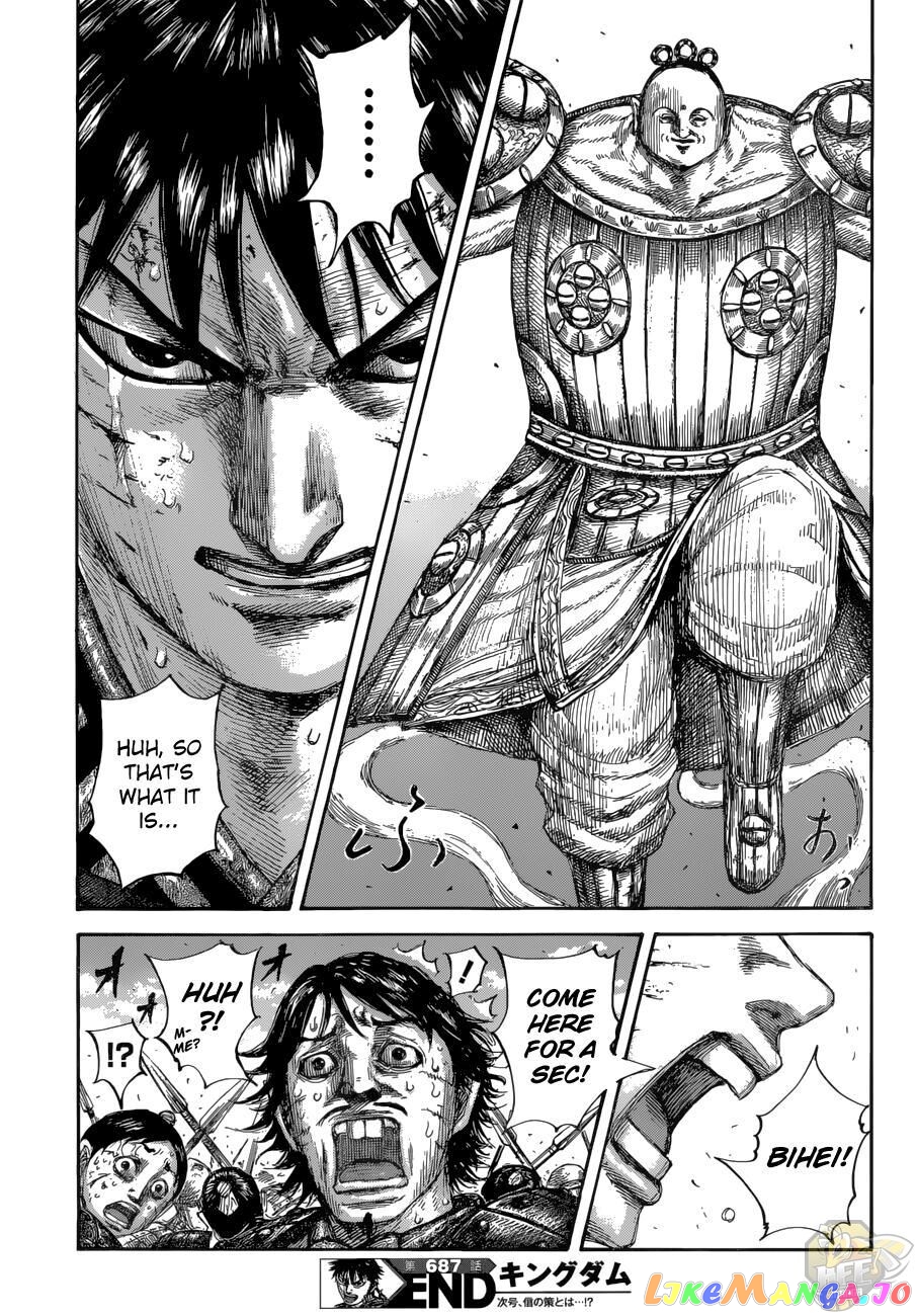 Kingdom - Manga Chapter 687 - page 19