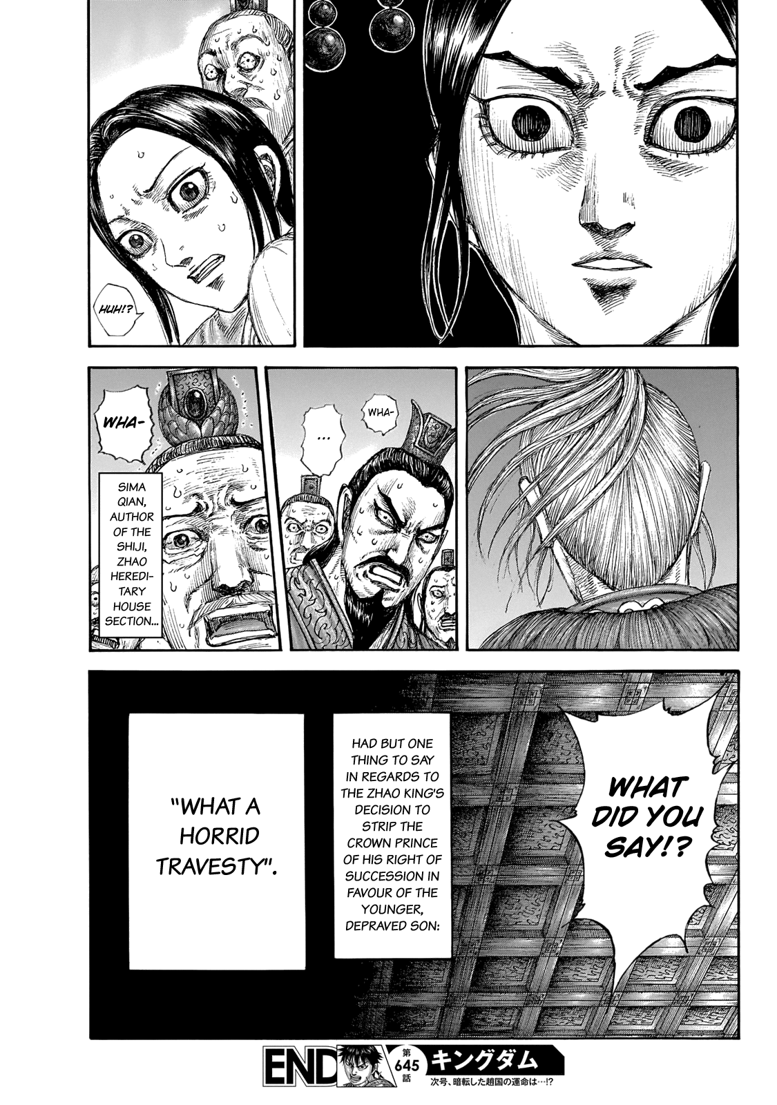 Kingdom - Manga Chapter 645 - page 21