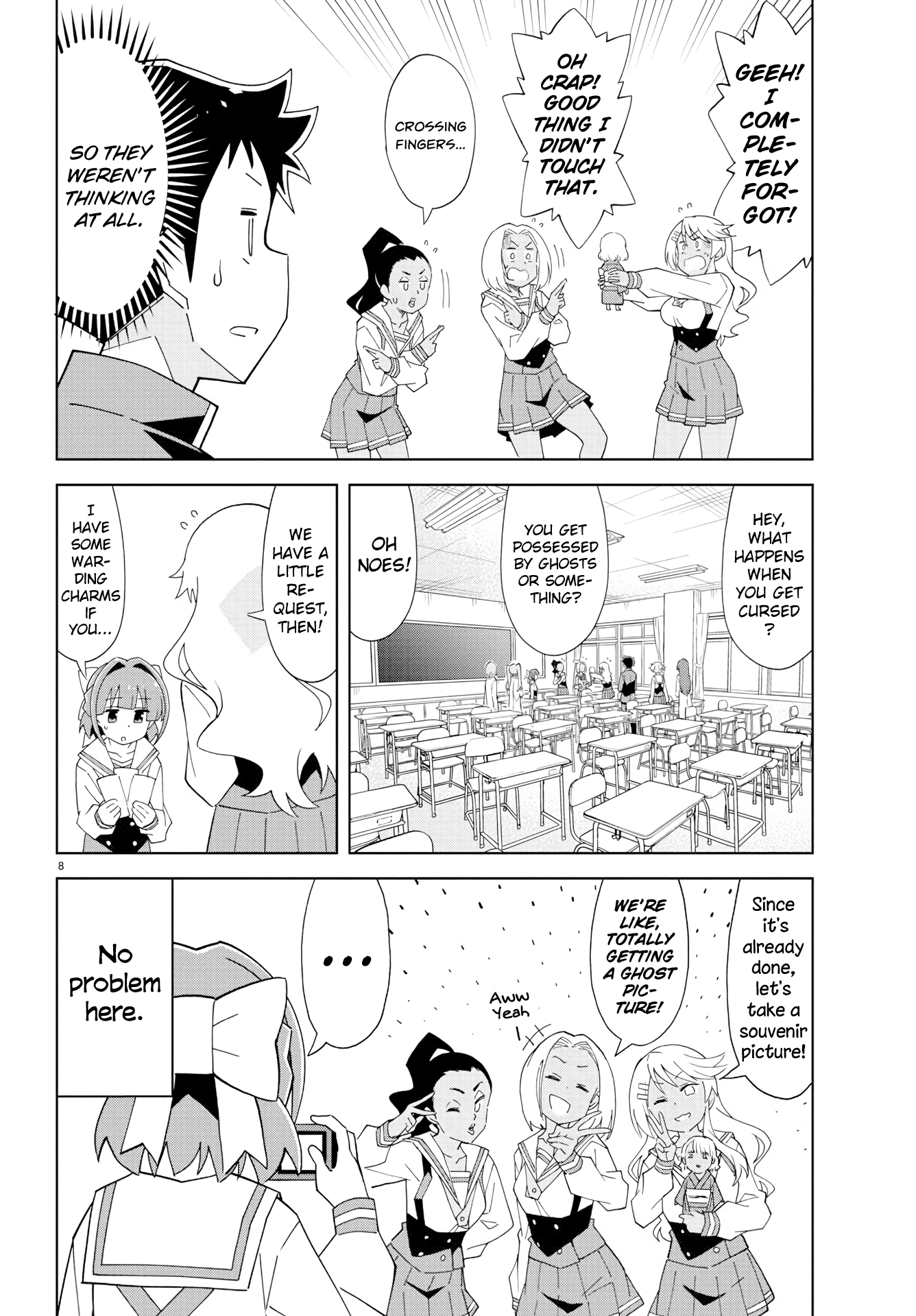 Atsumare! Fushigi Kenkyu-Bu chapter 130 - page 8