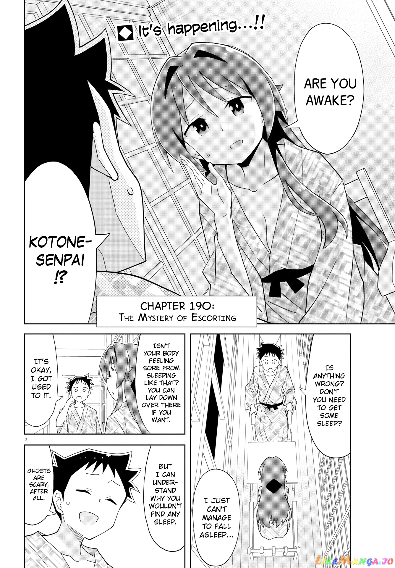 Atsumare! Fushigi Kenkyu-Bu chapter 190 - page 2