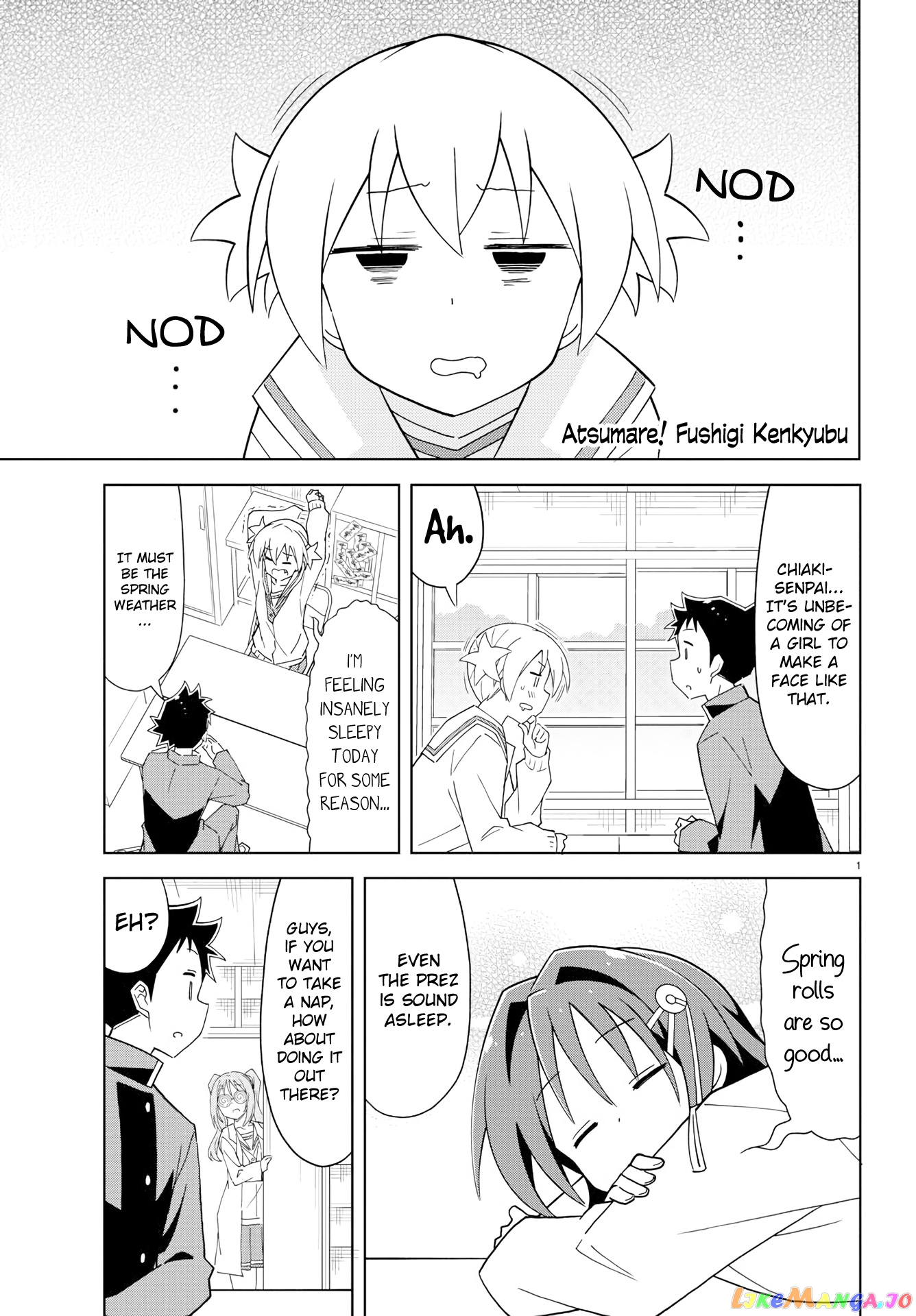 Atsumare! Fushigi Kenkyu-Bu chapter 172 - page 1
