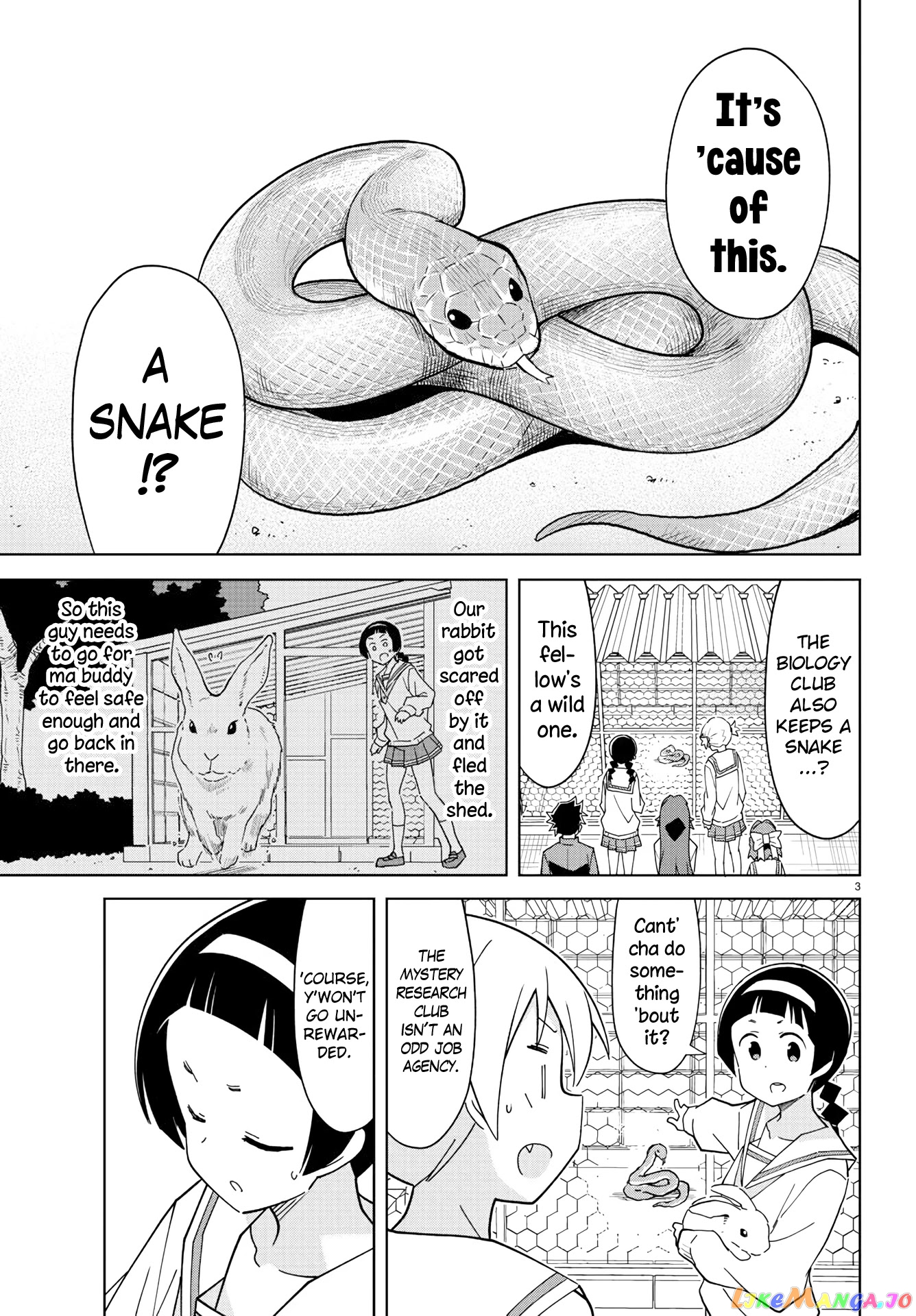 Atsumare! Fushigi Kenkyu-Bu chapter 223 - page 3