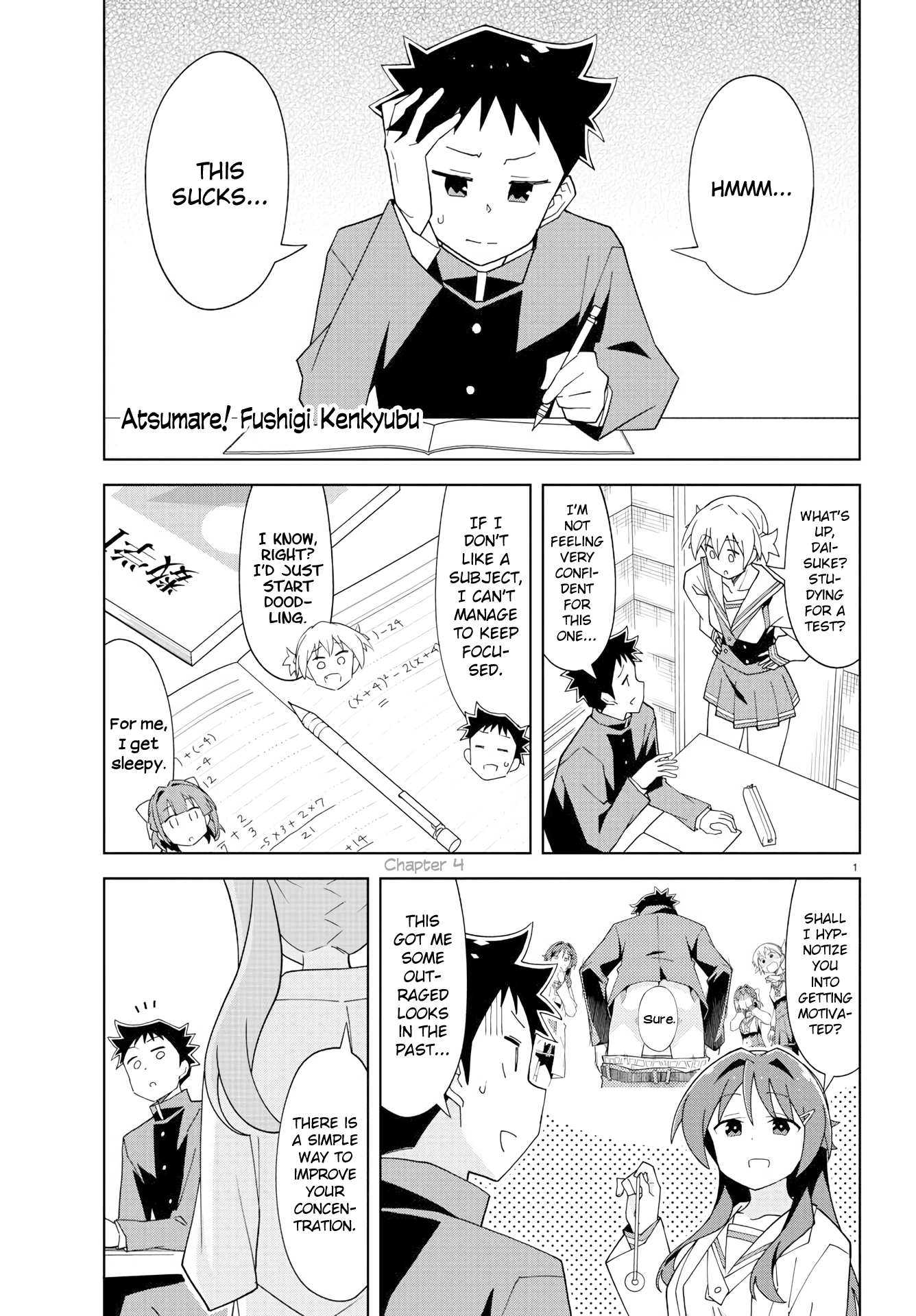 Atsumare! Fushigi Kenkyu-Bu chapter 151 - page 1