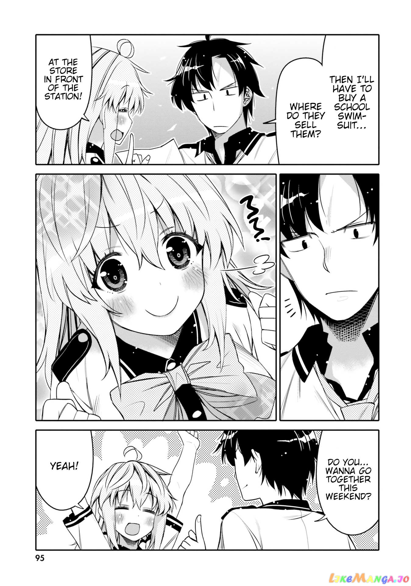 I Am Worried That My Childhood Friend Is Too Cute! chapter 5 - page 13
