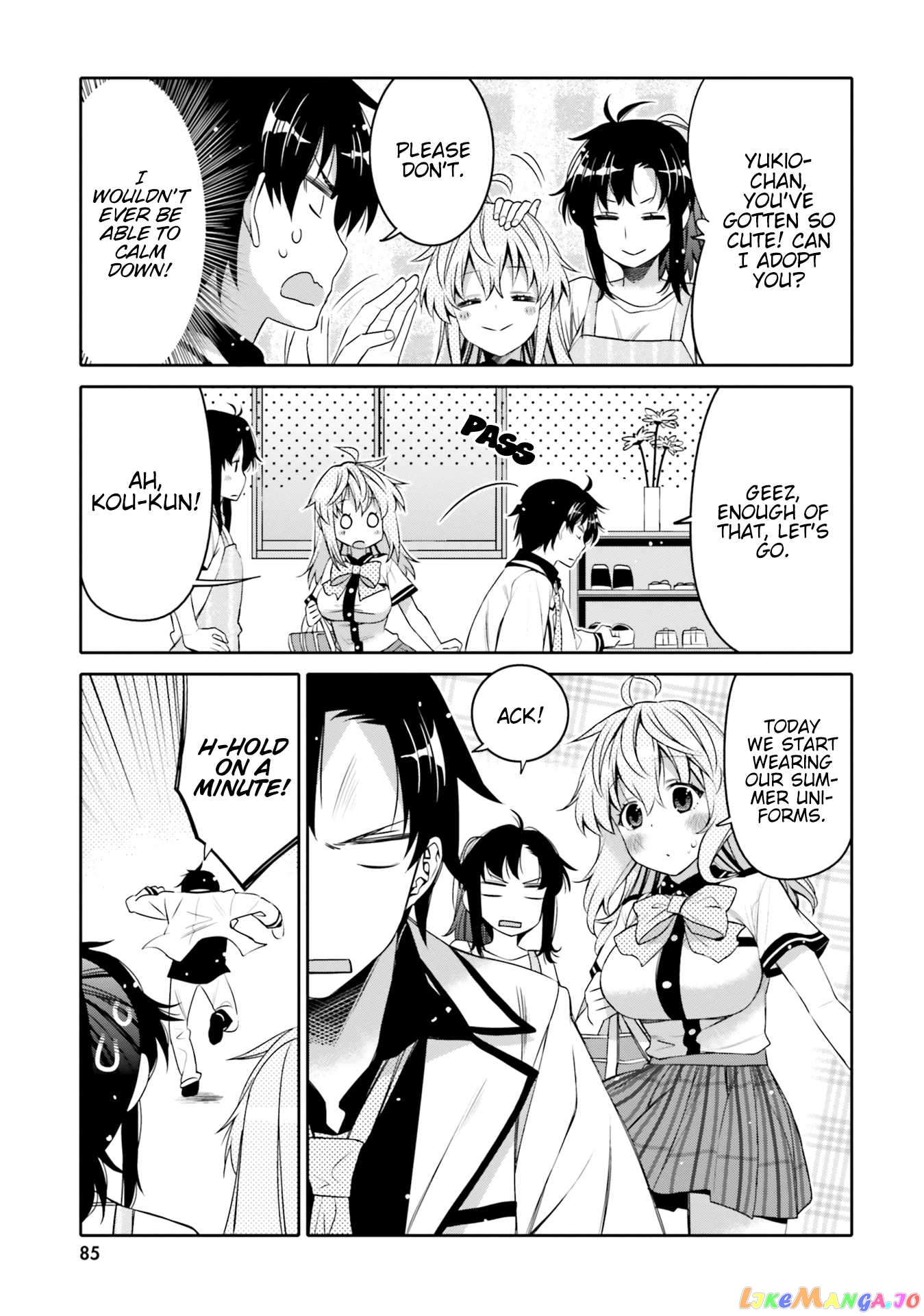 I Am Worried That My Childhood Friend Is Too Cute! chapter 5 - page 3