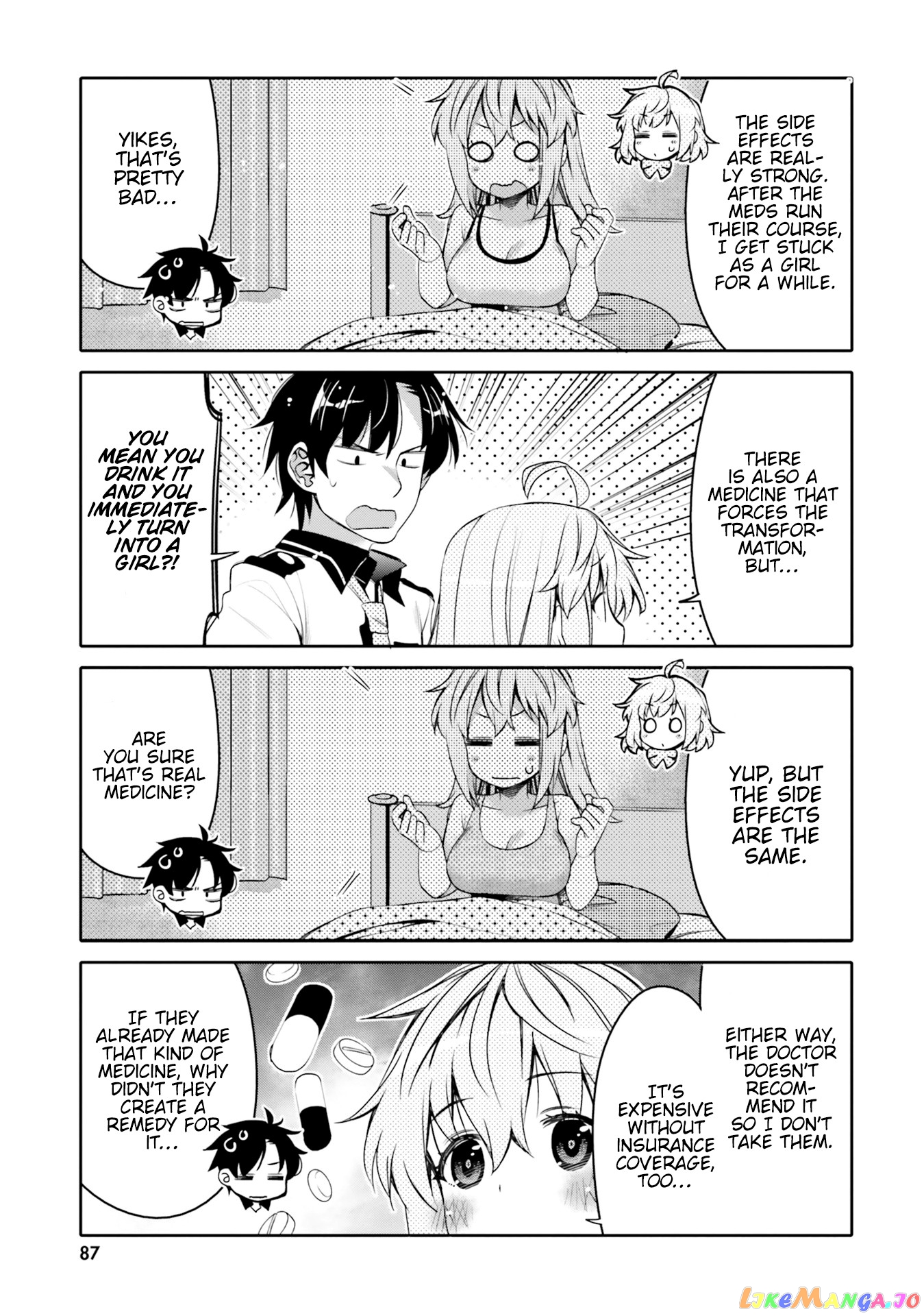 I Am Worried That My Childhood Friend Is Too Cute! chapter 5 - page 5