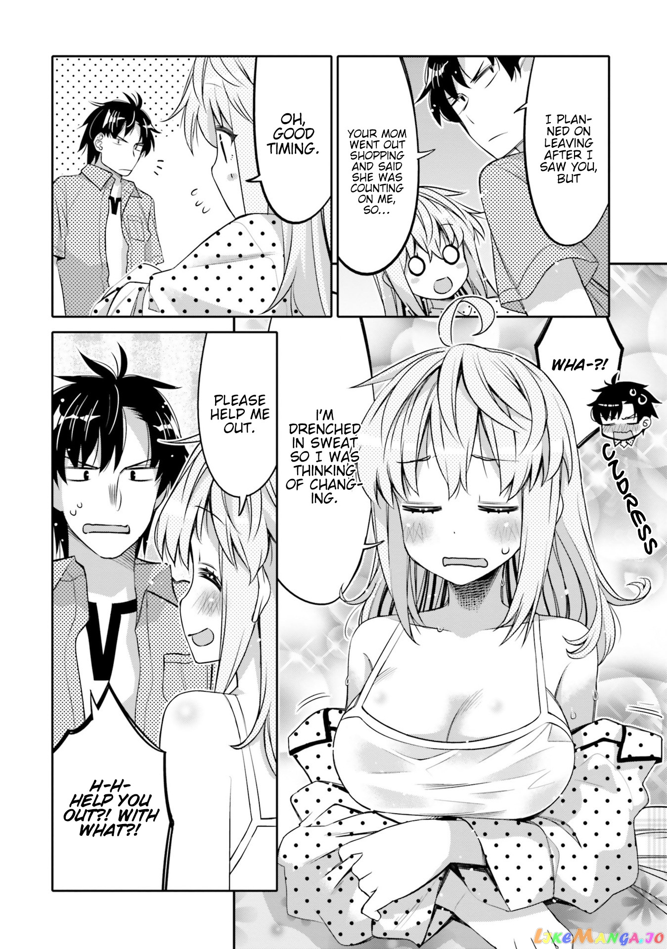 I Am Worried That My Childhood Friend Is Too Cute! chapter 6 - page 8