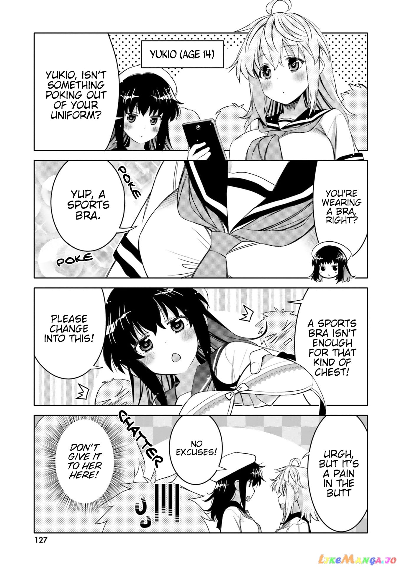 I Am Worried That My Childhood Friend Is Too Cute! chapter 6.5 - page 3