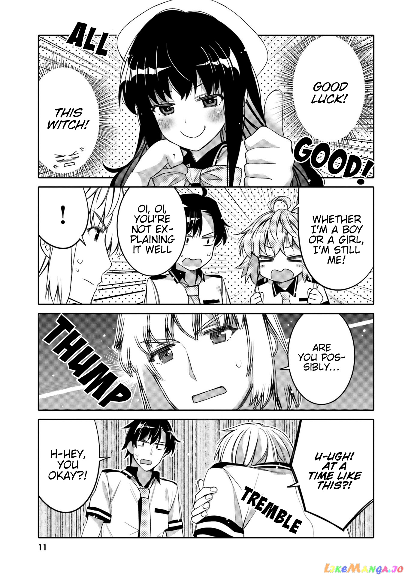 I Am Worried That My Childhood Friend Is Too Cute! chapter 7 - page 9