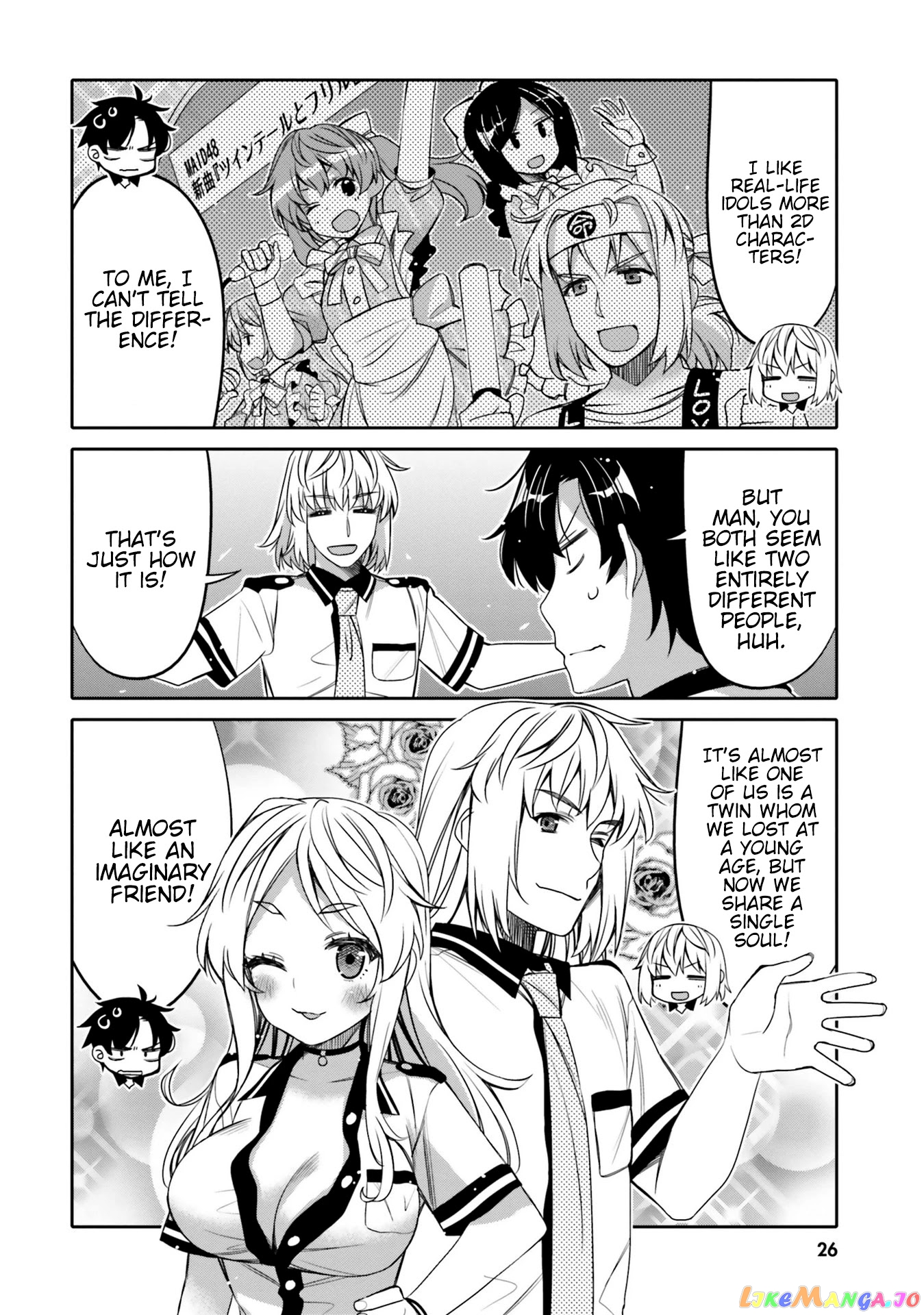 I Am Worried That My Childhood Friend Is Too Cute! chapter 8 - page 4