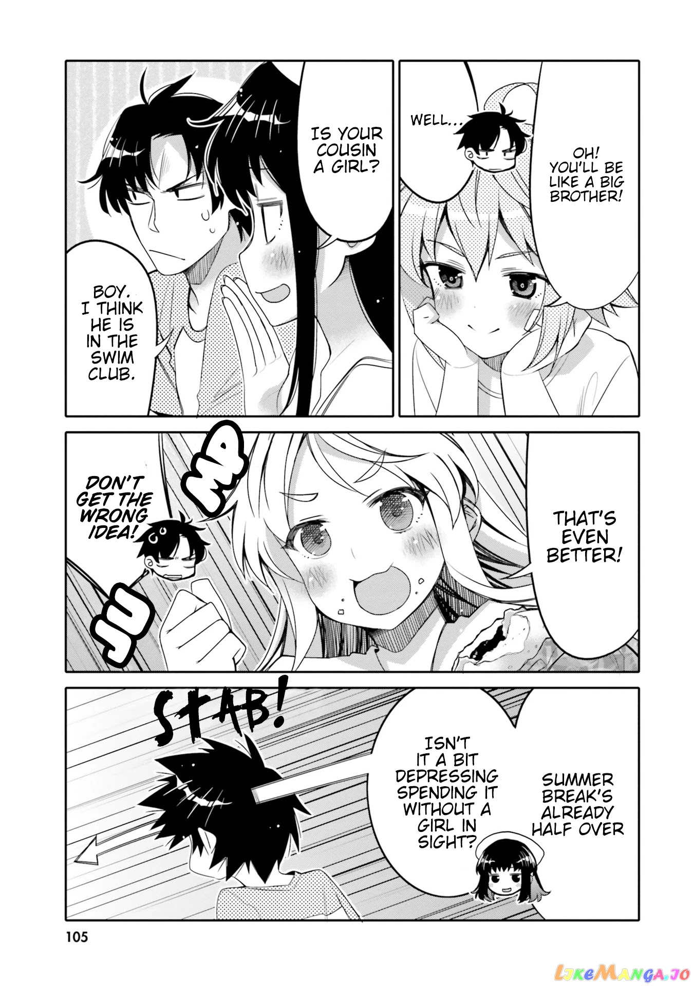 I Am Worried That My Childhood Friend Is Too Cute! chapter 12 - page 3