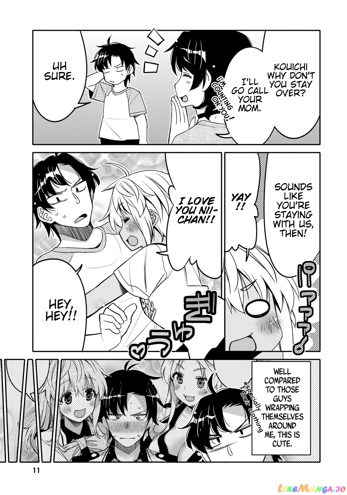 I Am Worried That My Childhood Friend Is Too Cute! chapter 13 - page 10