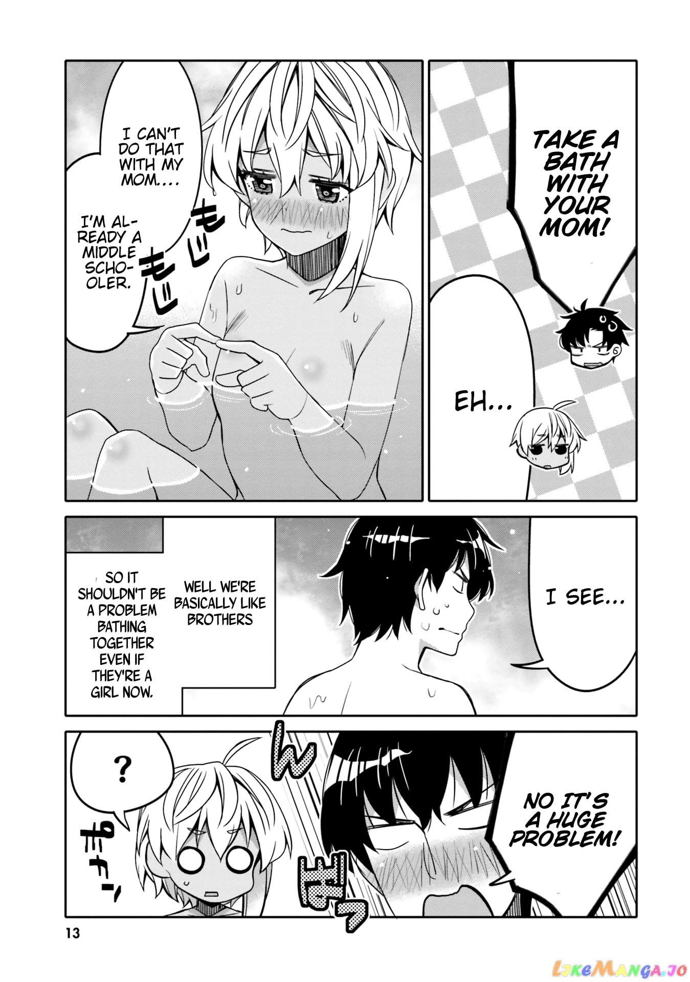 I Am Worried That My Childhood Friend Is Too Cute! chapter 13 - page 12