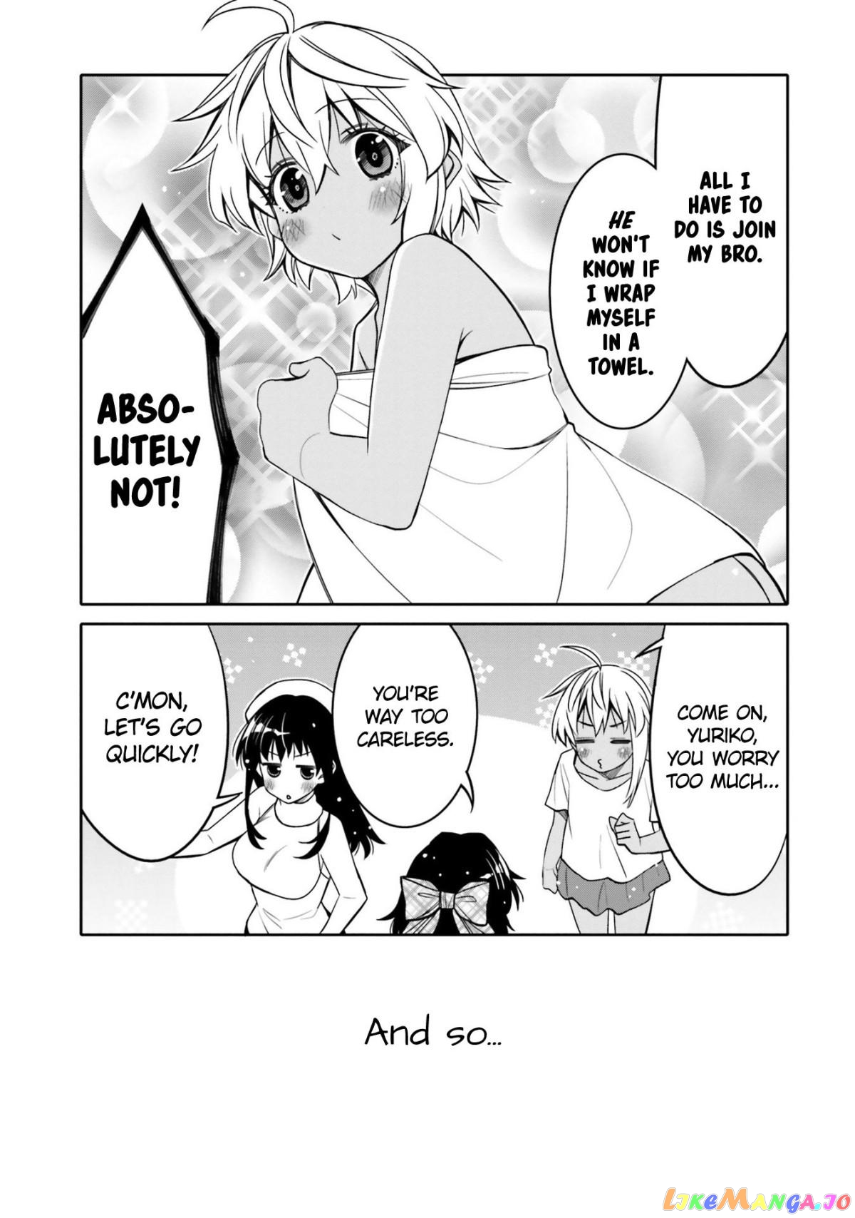 I Am Worried That My Childhood Friend Is Too Cute! chapter 24.5 - page 3
