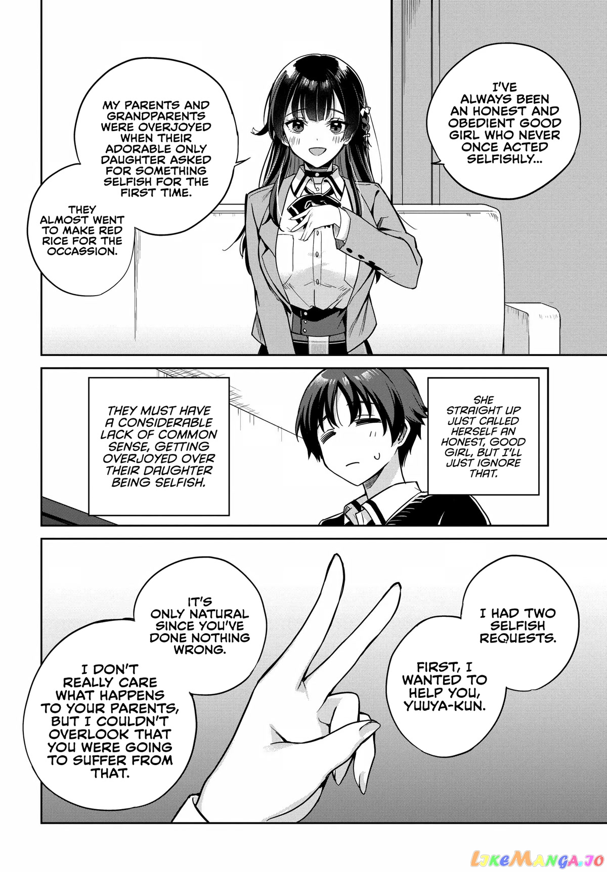 I’M Gonna Live With You Not Because My Parents Left Me Their Debt But Because I Like You chapter 2 - page 8