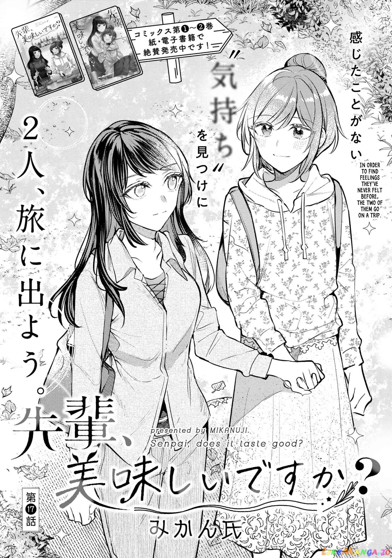 Senpai, Oishii Desu Ka chapter 17 - page 2
